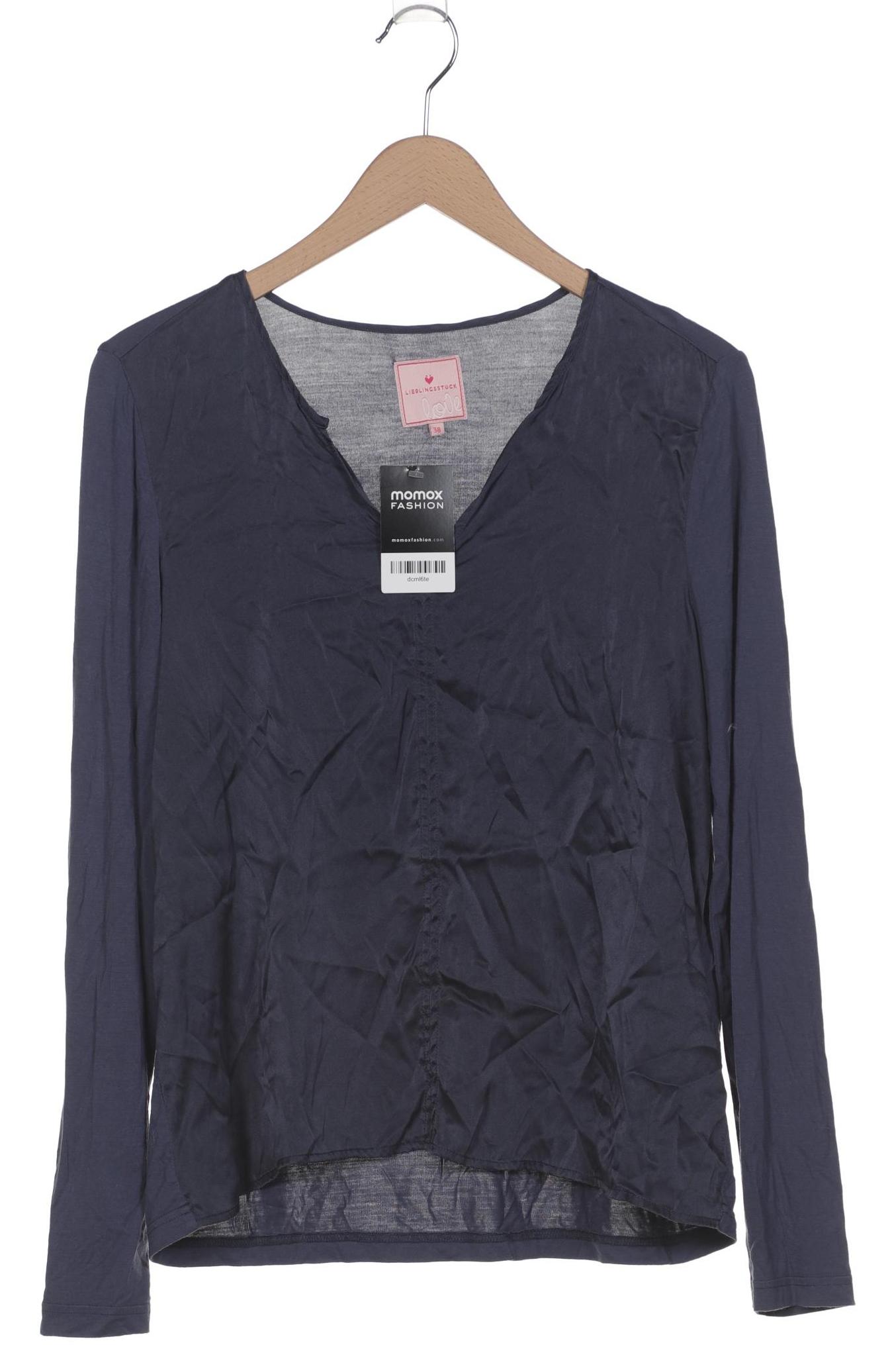 

Lieblingsstück Damen Langarmshirt, blau, Gr. 38