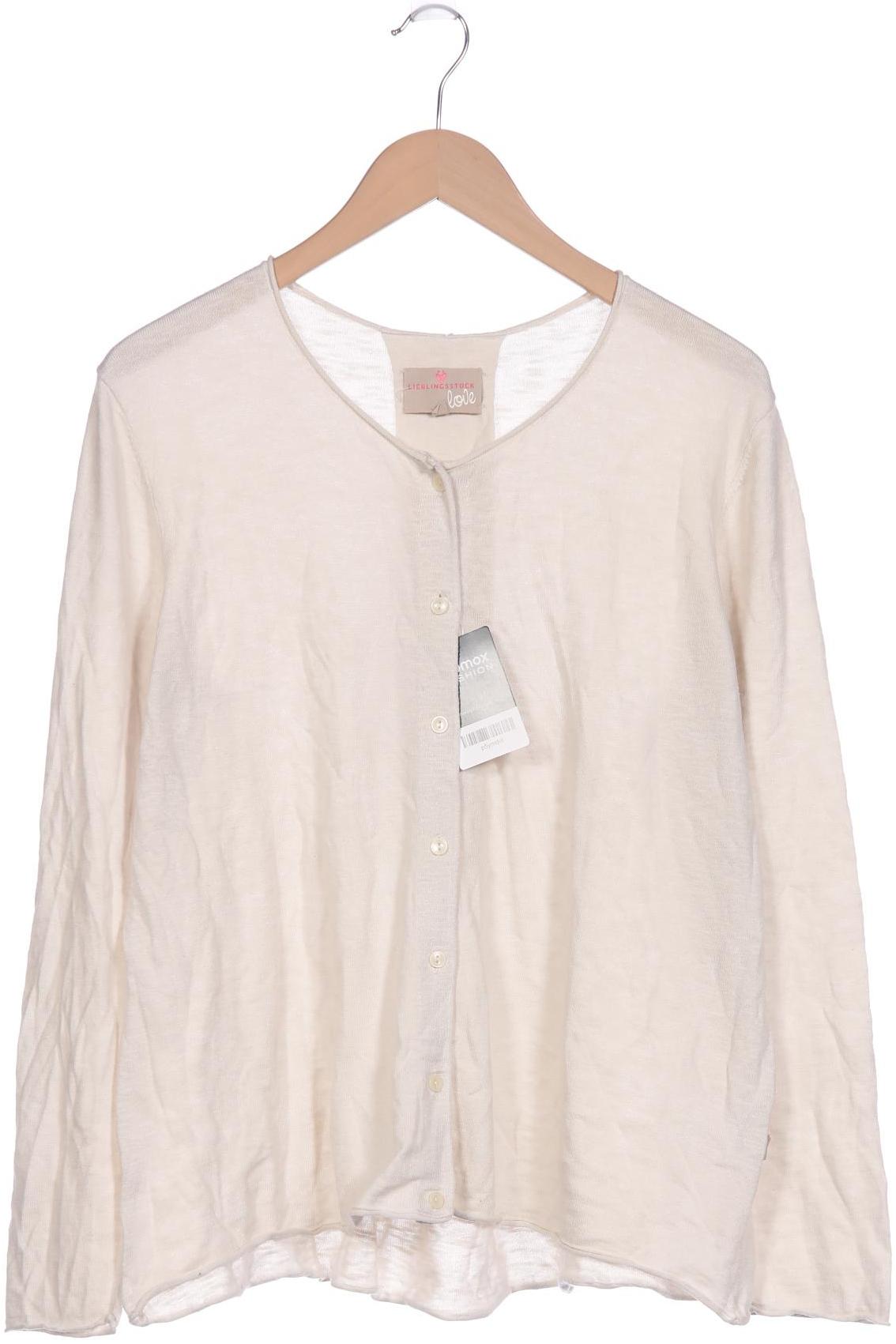

Lieblingsstück Damen Strickjacke, cremeweiß, Gr. 44