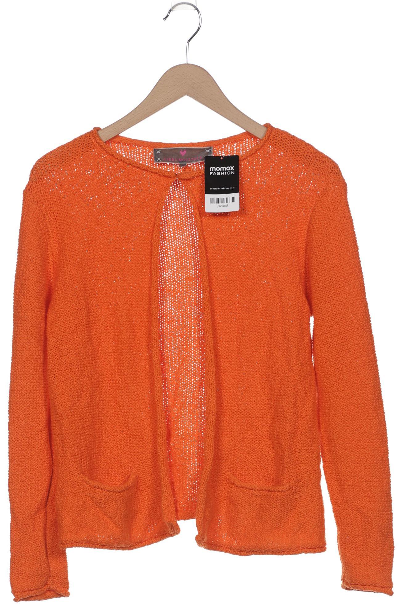

Lieblingsstück Damen Strickjacke, orange, Gr. 36