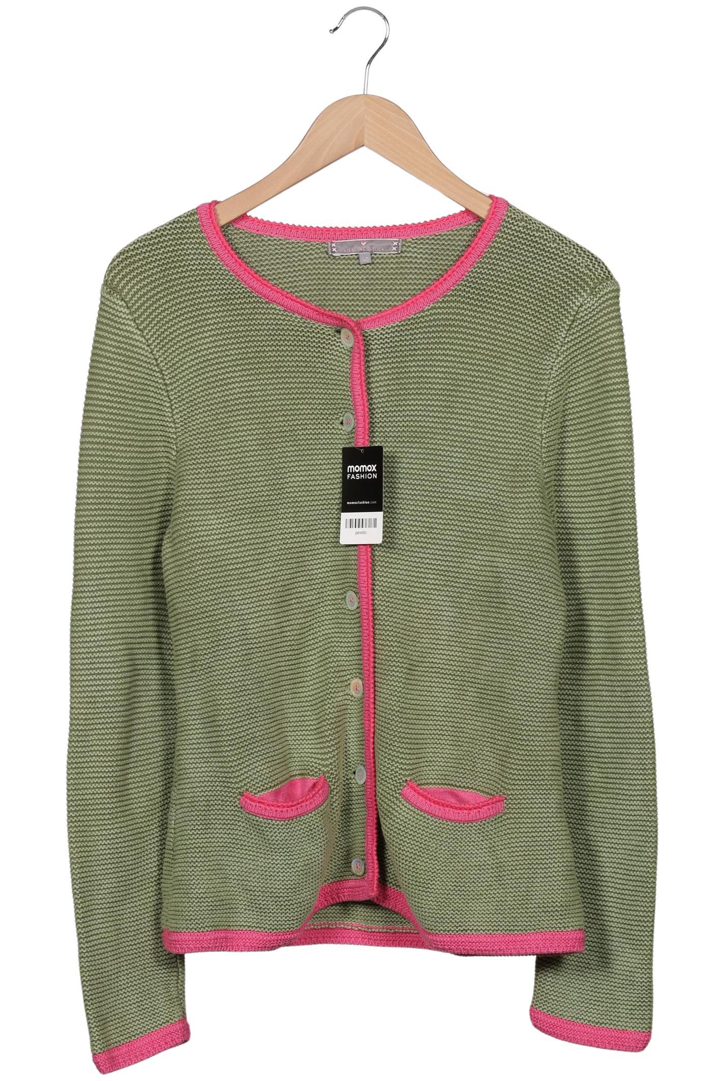 

Lieblingsstück Damen Strickjacke, grün, Gr. 40