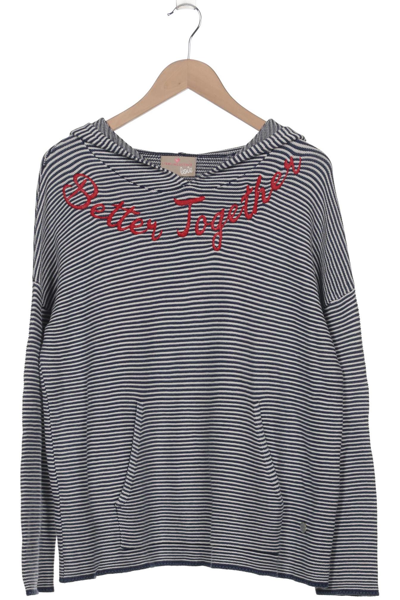 

Lieblingsstück Damen Kapuzenpullover, blau, Gr. 40
