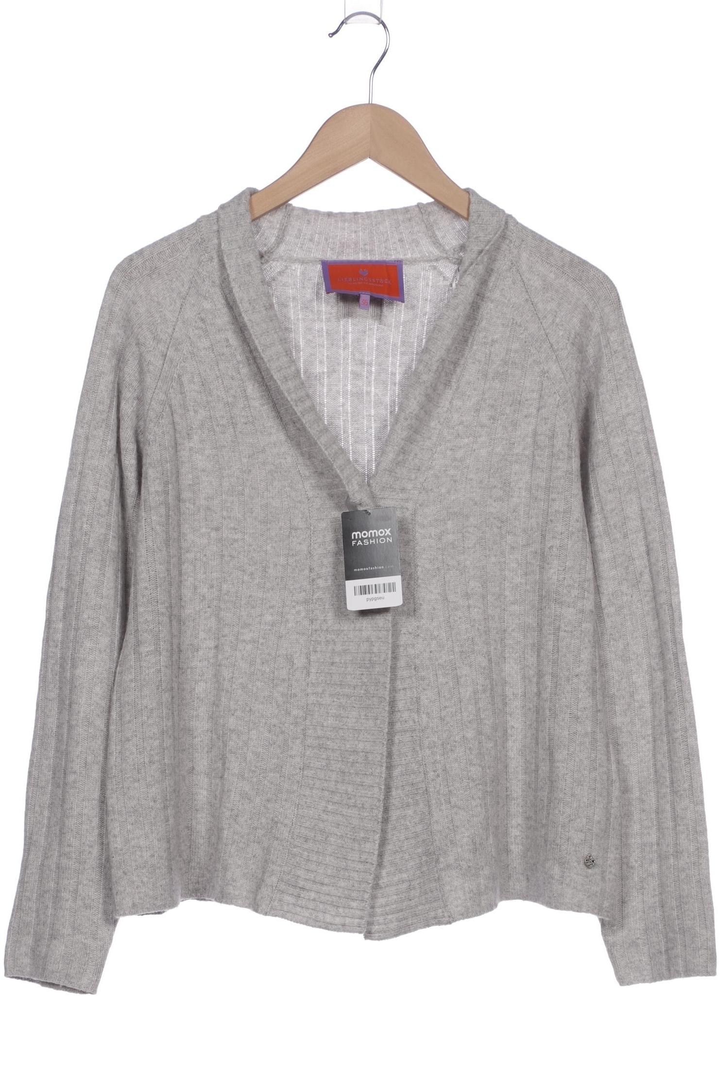 

Lieblingsstück Damen Strickjacke, grau, Gr. 36
