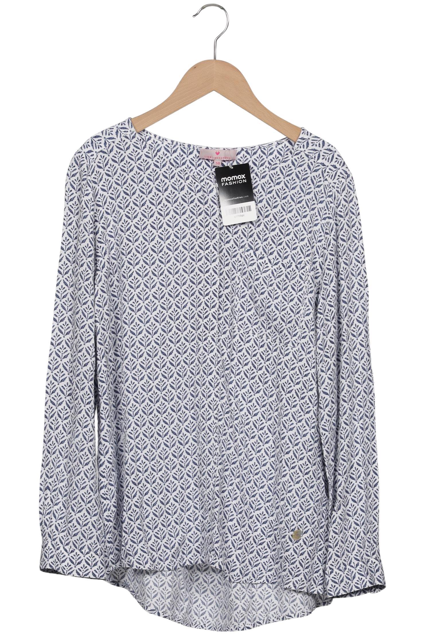 

Lieblingsstück Damen Bluse, blau, Gr. 38