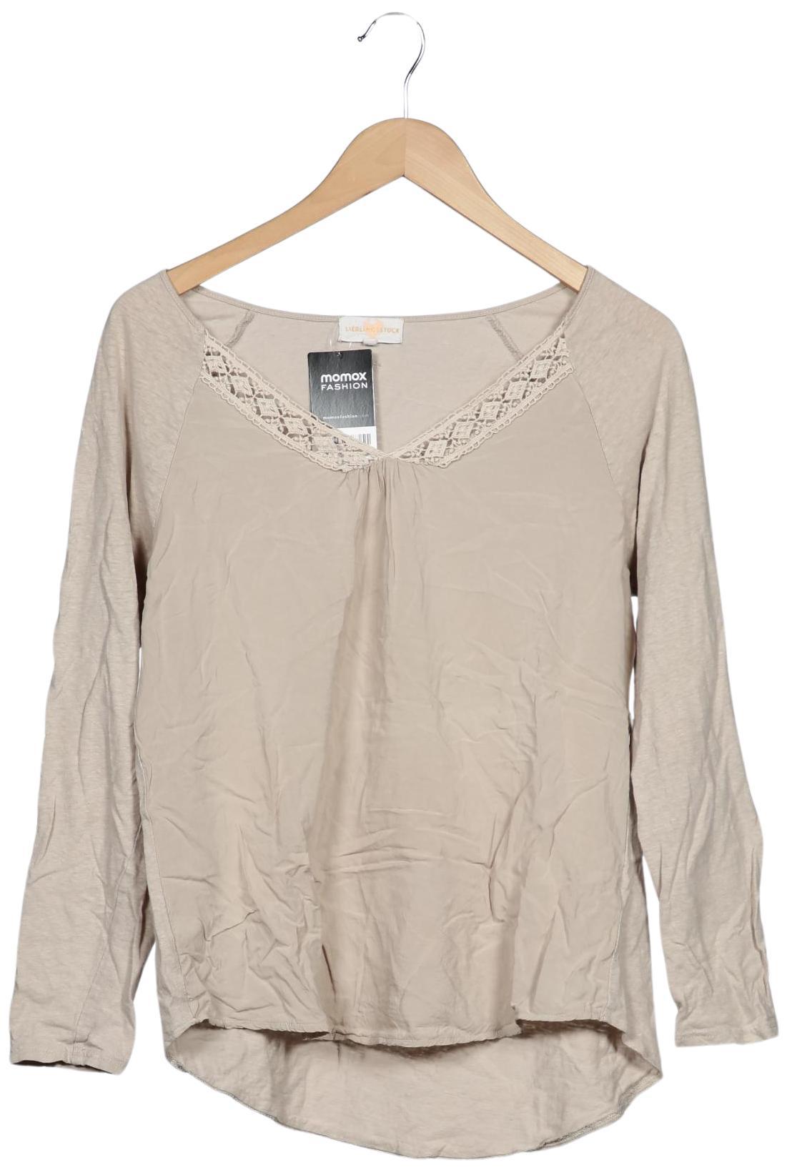 

Lieblingsstück Damen Langarmshirt, beige, Gr. 40