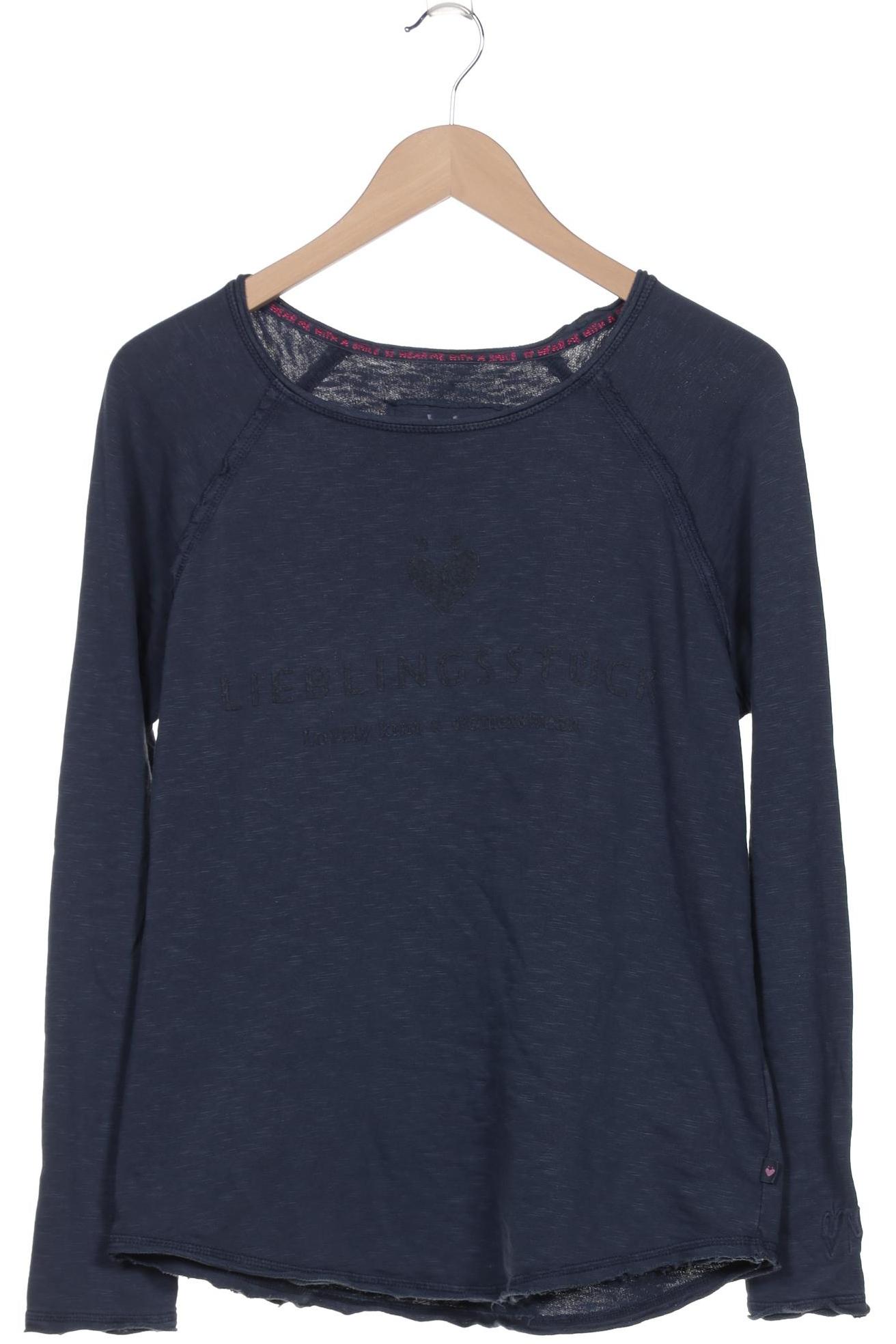 

Lieblingsstück Damen Langarmshirt, marineblau, Gr. 36
