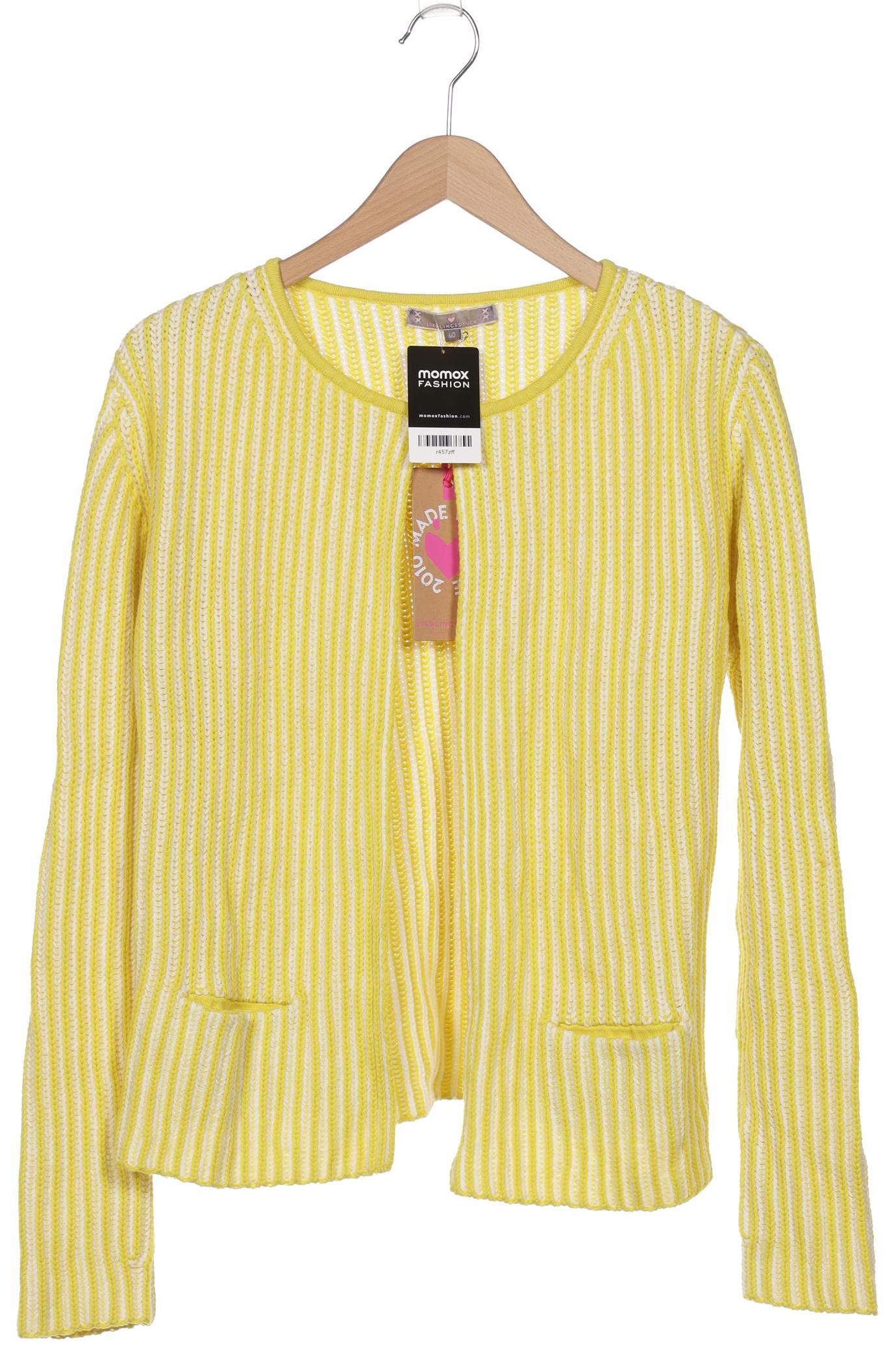 

Lieblingsstück Damen Strickjacke, gelb, Gr. 40