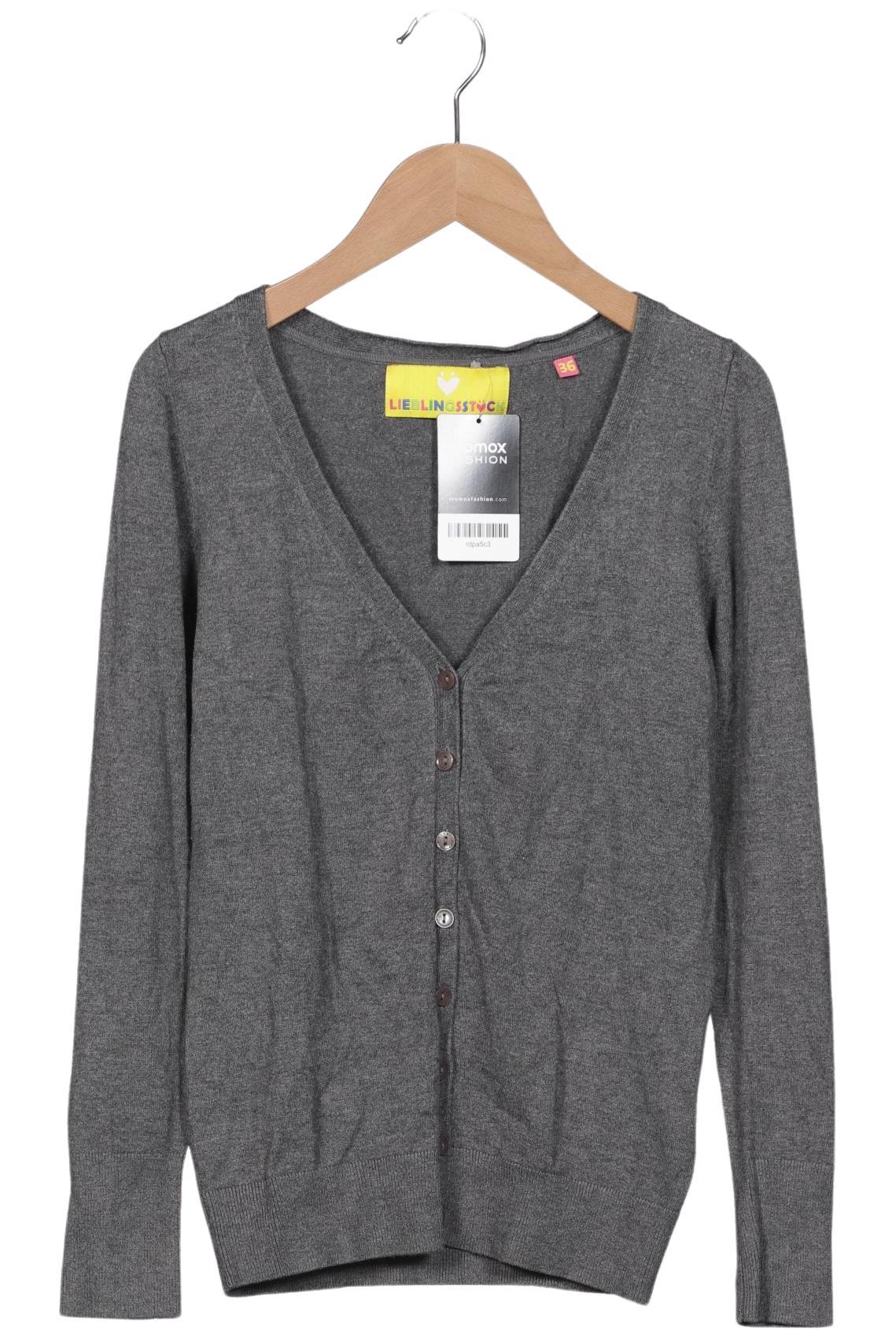 

Lieblingsstück Damen Strickjacke, grau, Gr. 36