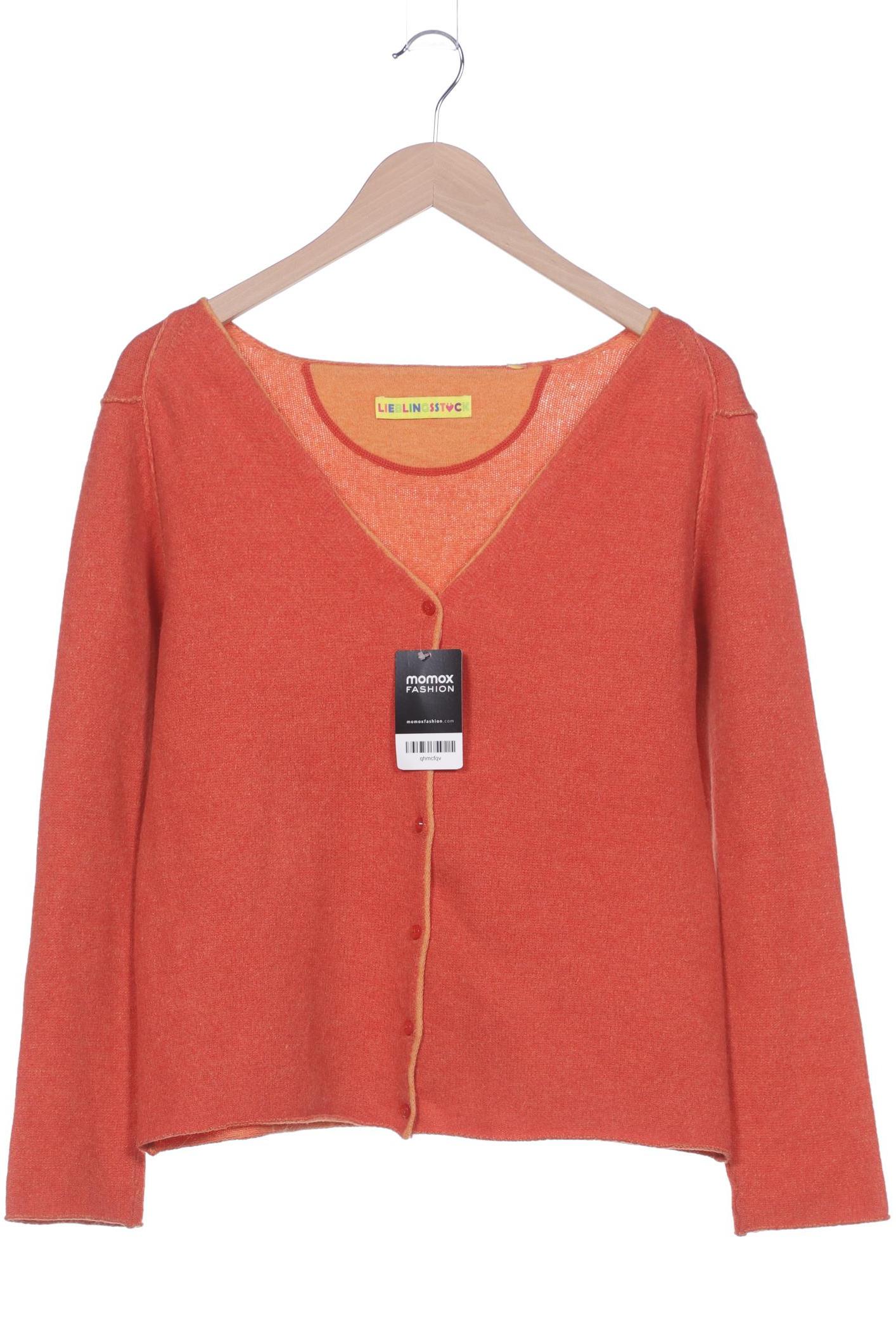 

Lieblingsstück Damen Strickjacke, orange, Gr. 44