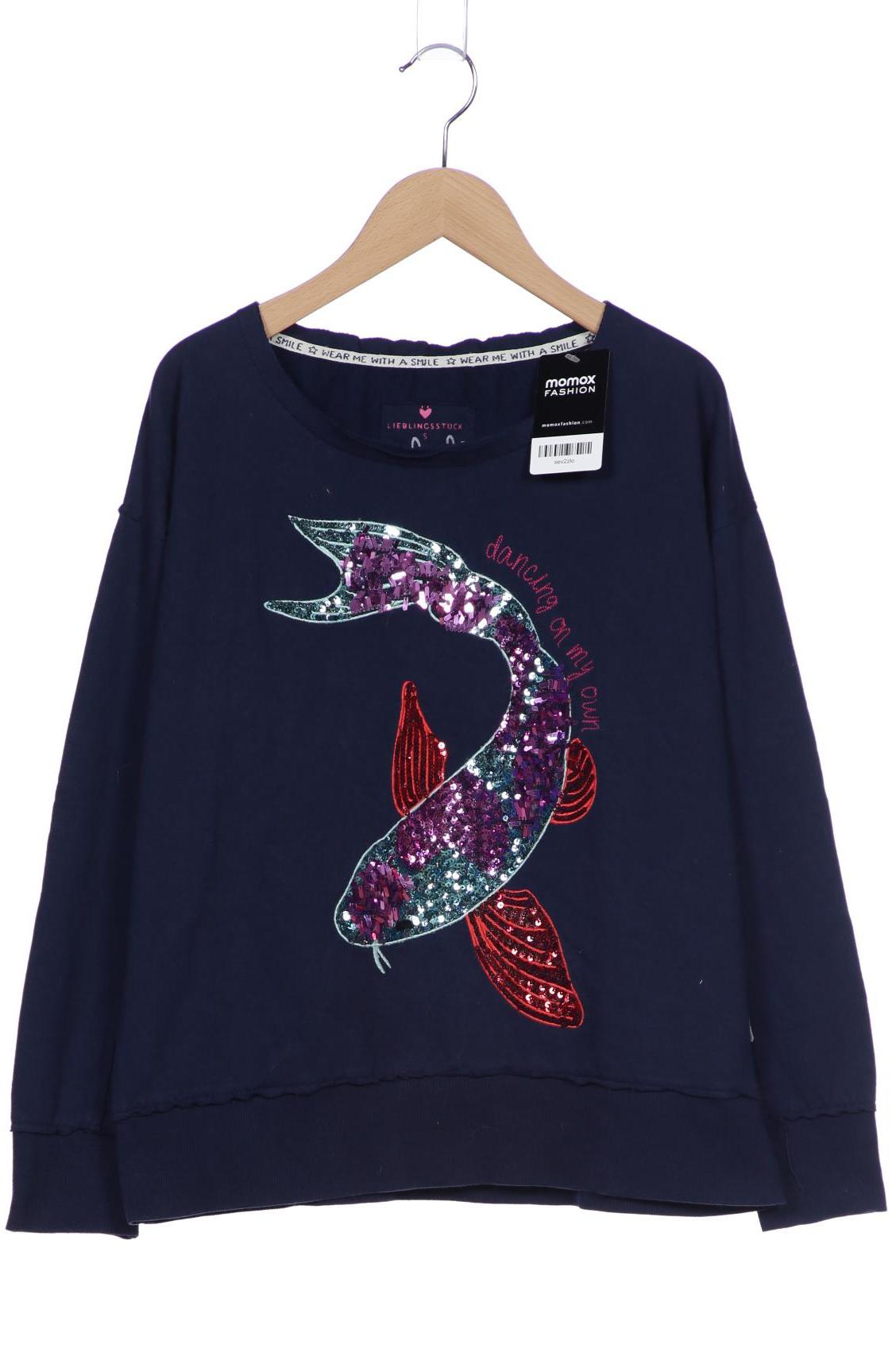 

Lieblingsstück Damen Sweatshirt, marineblau, Gr. 36