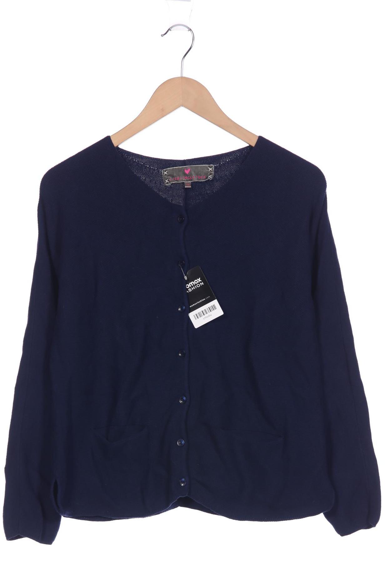 

Lieblingsstück Damen Strickjacke, marineblau, Gr. 38