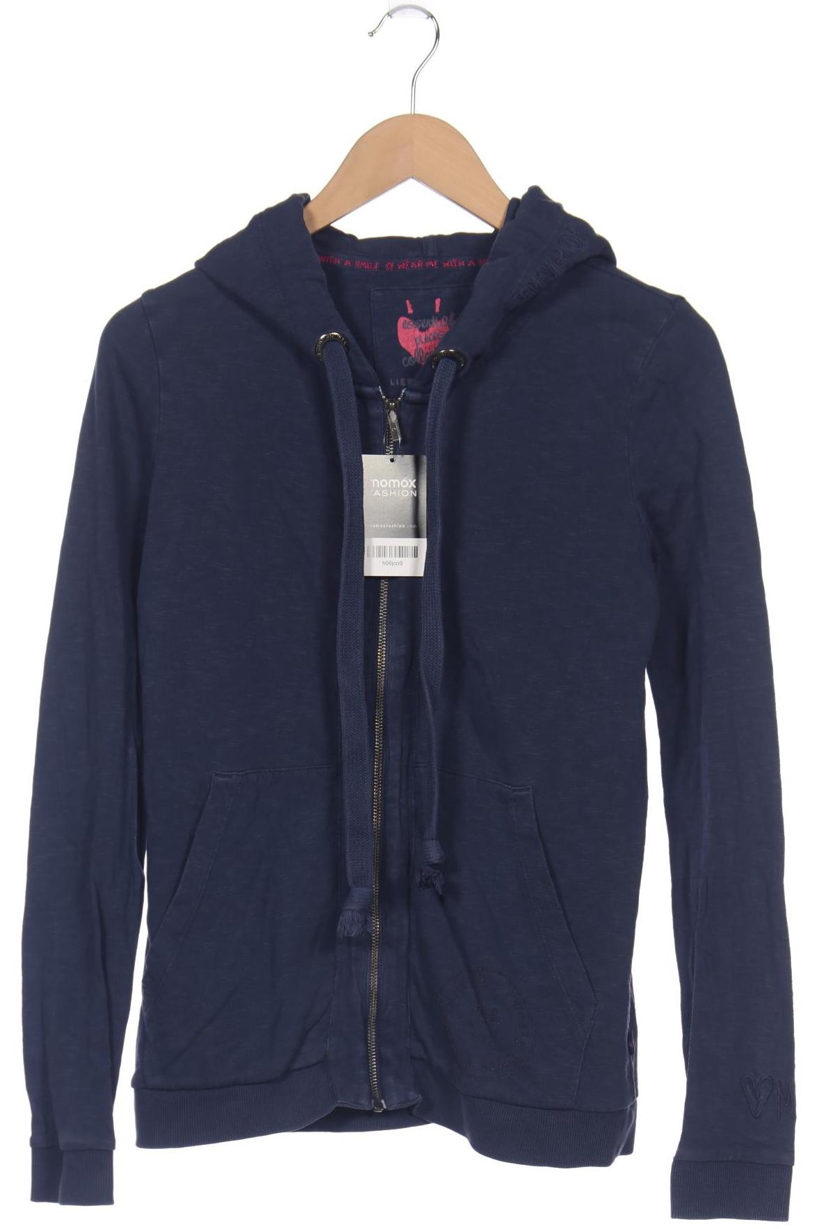 

Lieblingsstück Damen Kapuzenpullover, blau, Gr. 34