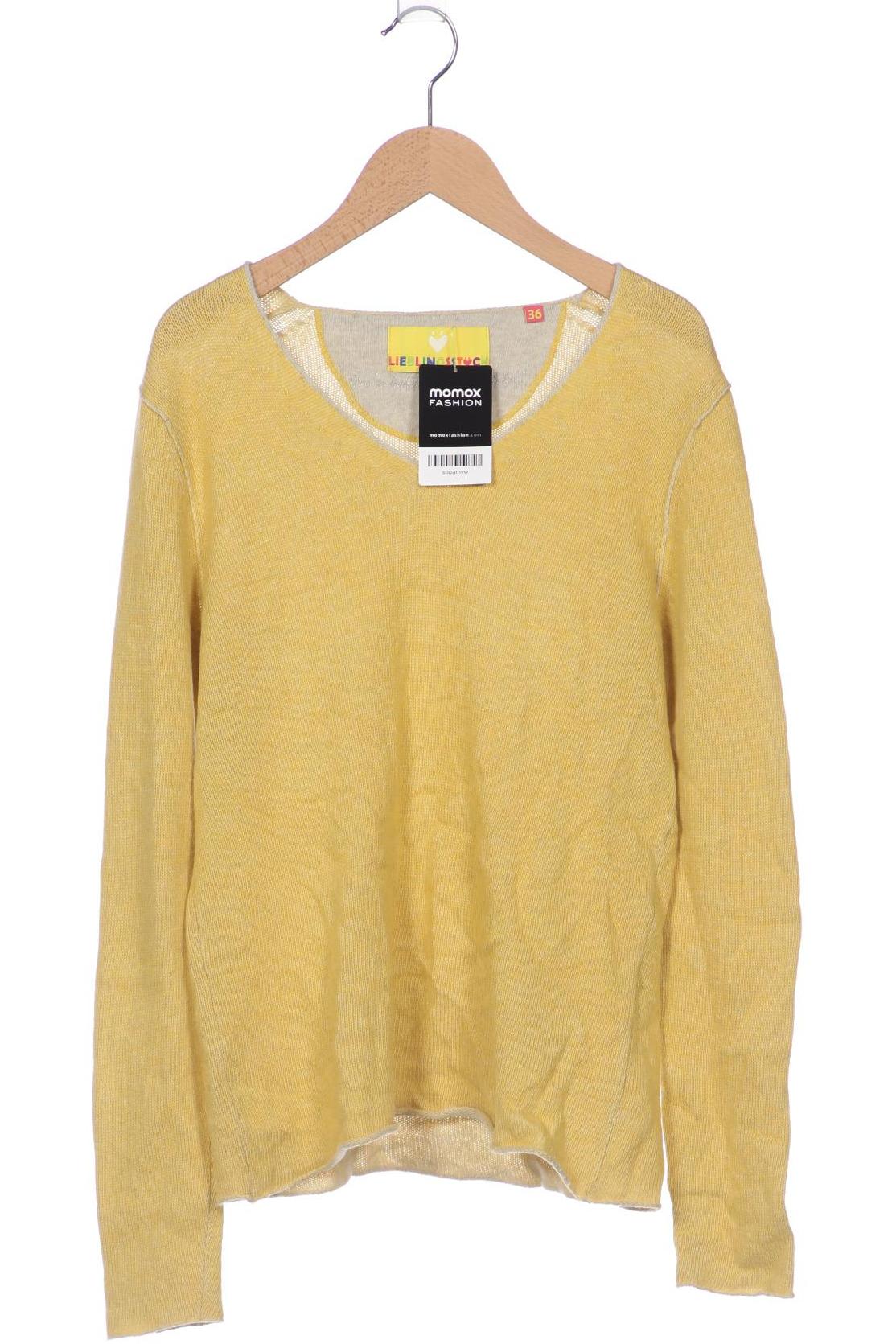

Lieblingsstück Damen Pullover, gelb, Gr. 36