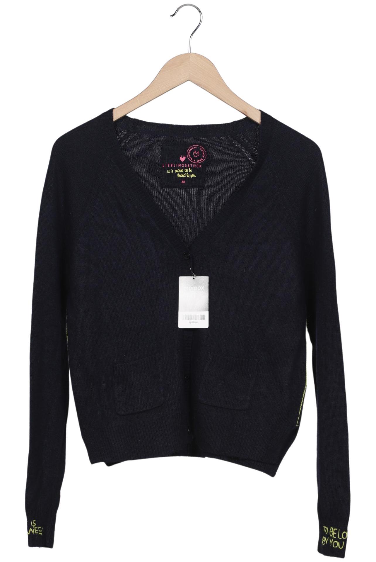 

Lieblingsstück Damen Strickjacke, marineblau, Gr. 38