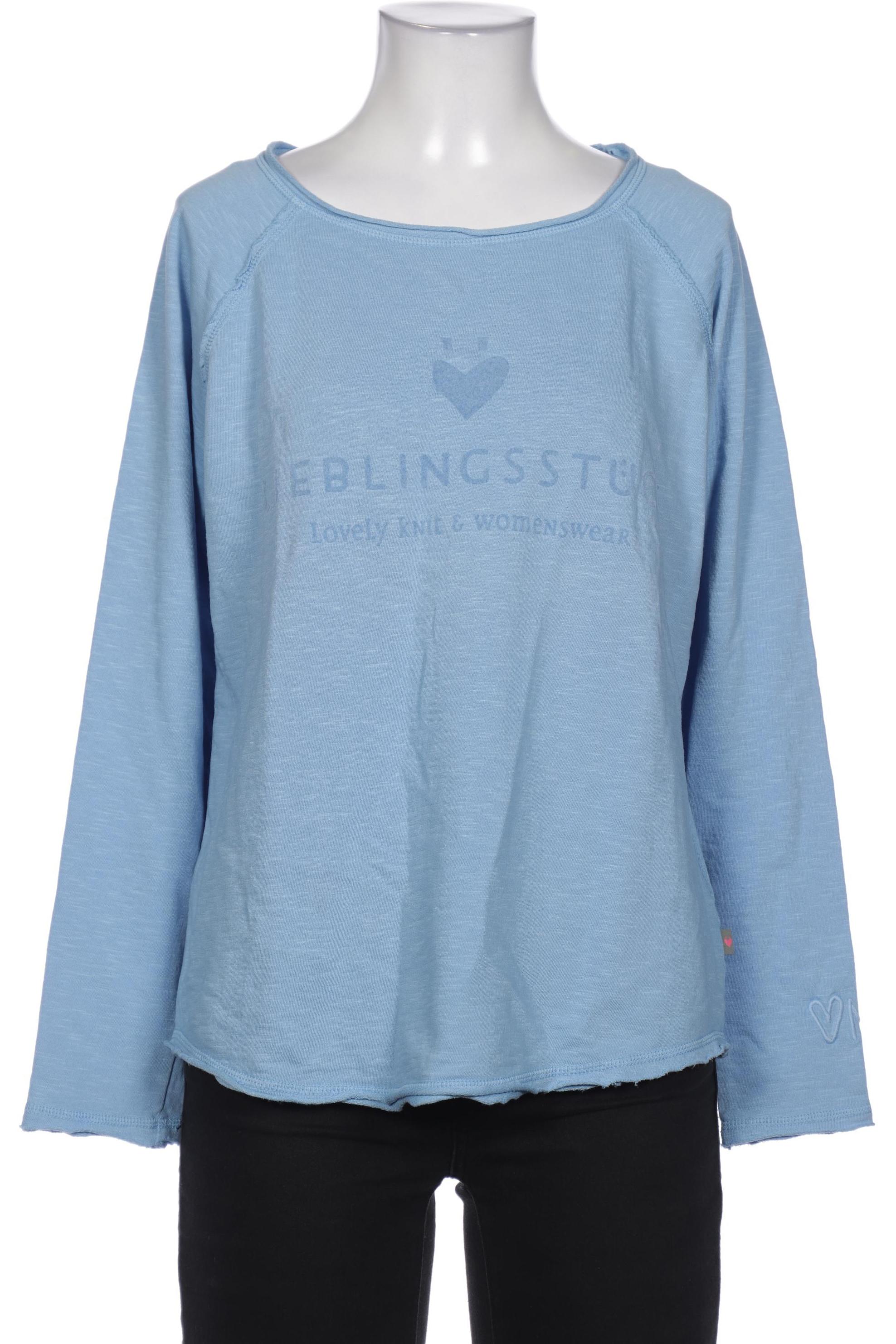 

Lieblingsstück Damen Bluse, blau, Gr. 36