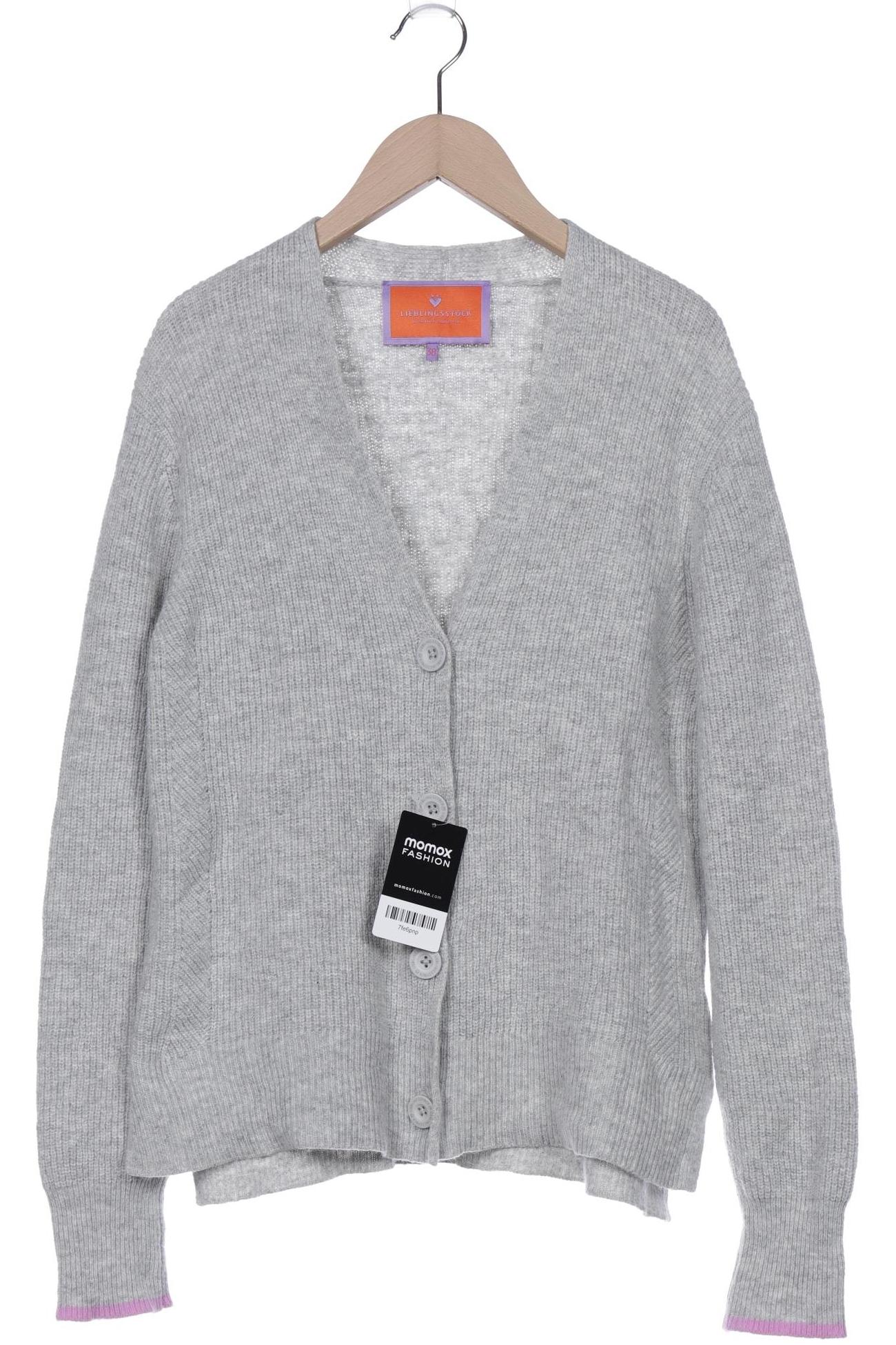 

Lieblingsstück Damen Strickjacke, grau, Gr. 38