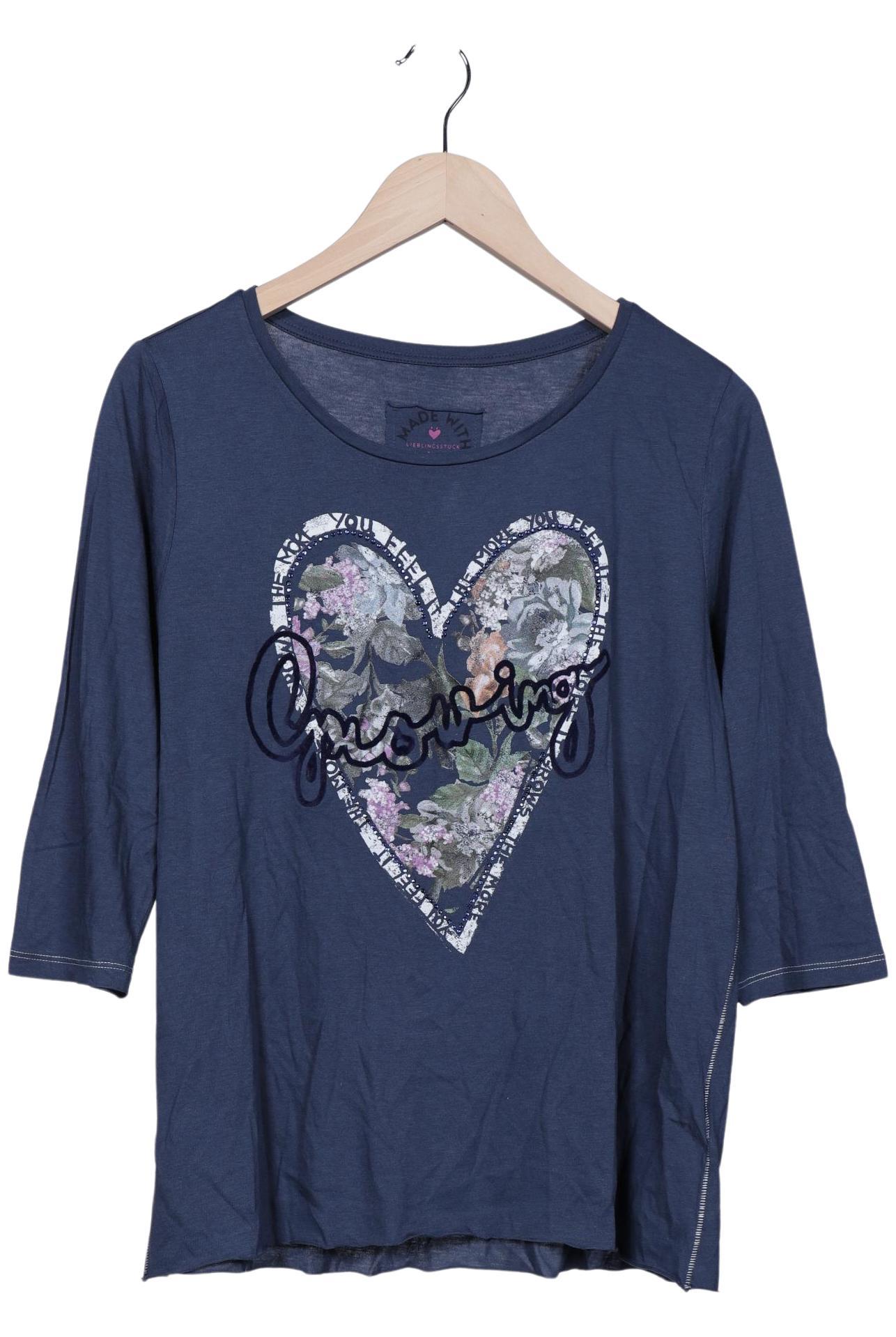 

Lieblingsstück Damen Langarmshirt, marineblau, Gr. 44