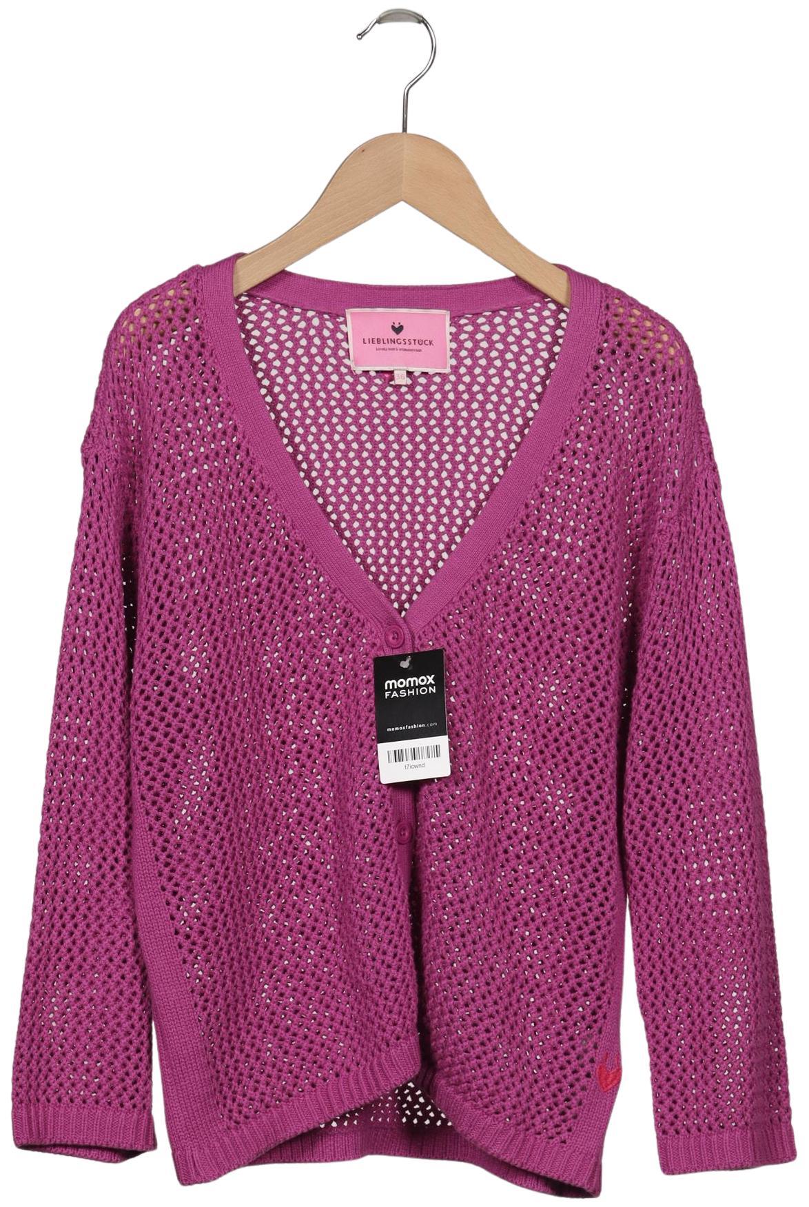 

Lieblingsstück Damen Strickjacke, flieder, Gr. 36