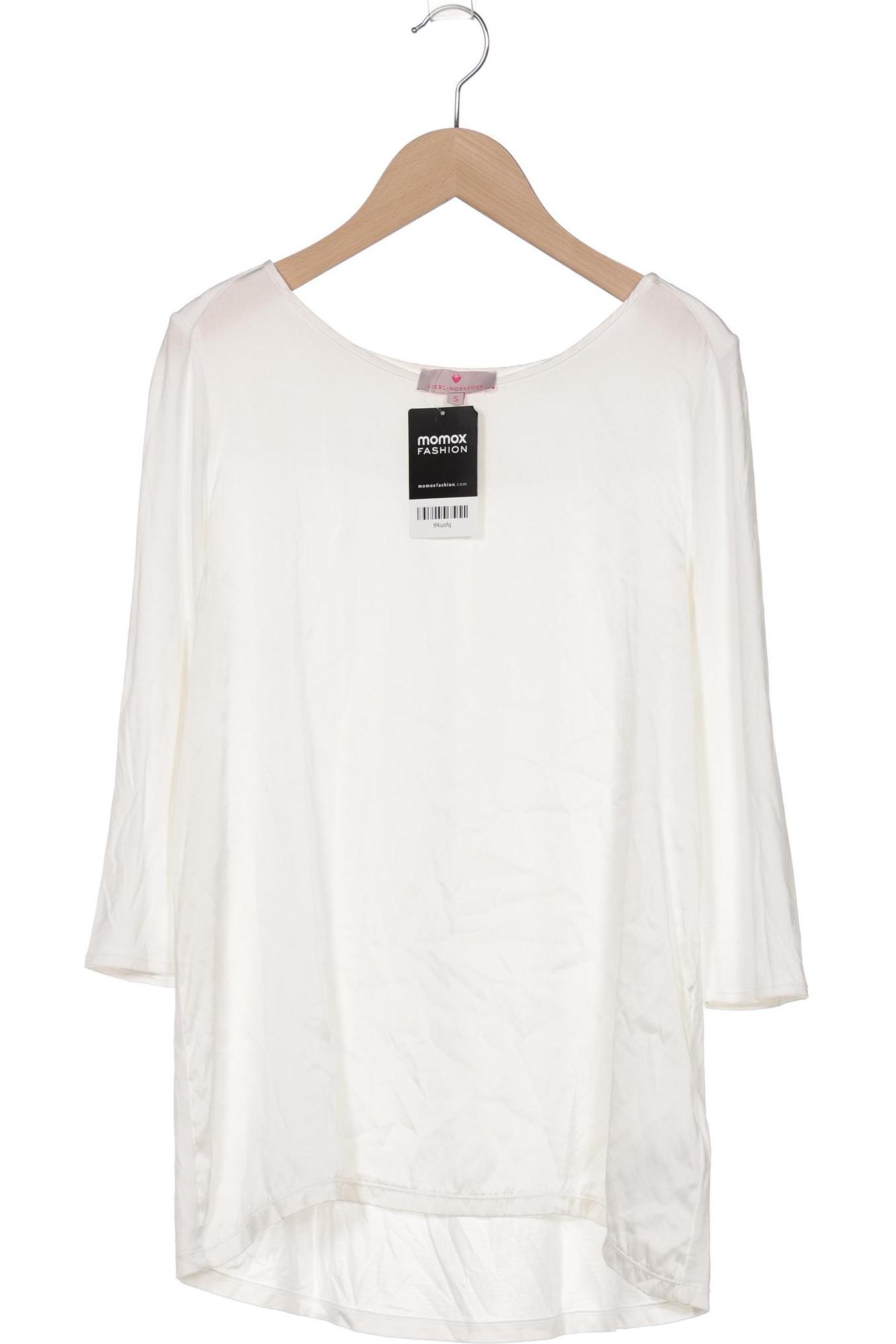 

Lieblingsstück Damen Langarmshirt, weiß, Gr. 36