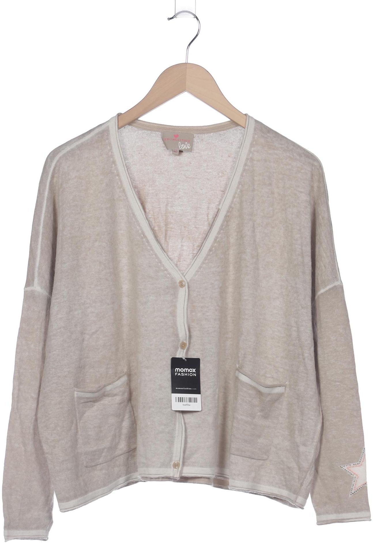 

Lieblingsstück Damen Strickjacke, beige, Gr. 40
