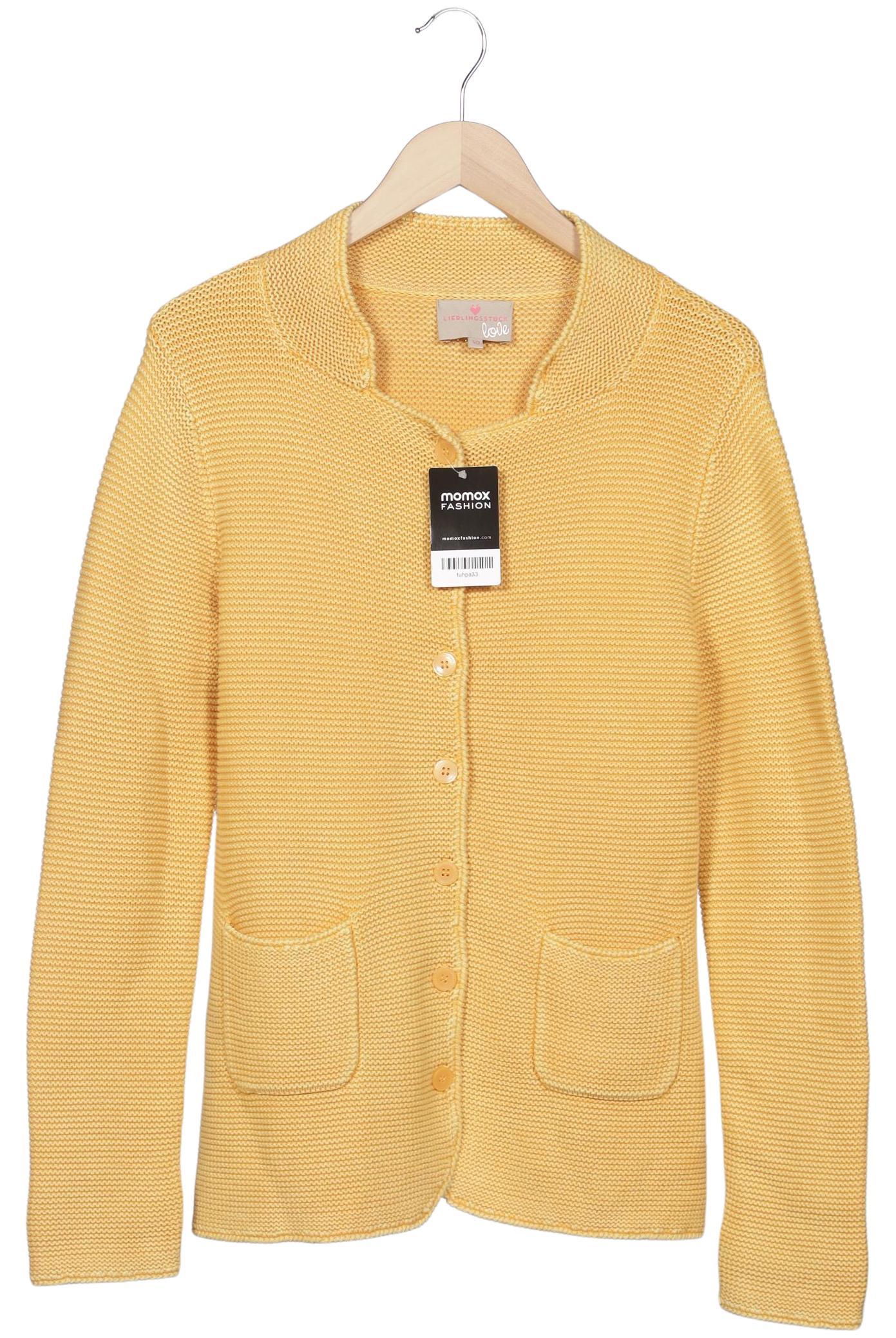 

Lieblingsstück Damen Strickjacke, gelb, Gr. 40