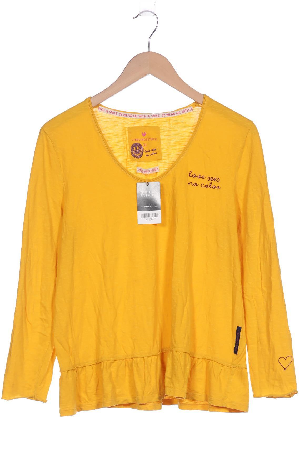 

Lieblingsstück Damen Langarmshirt, gelb, Gr. 44