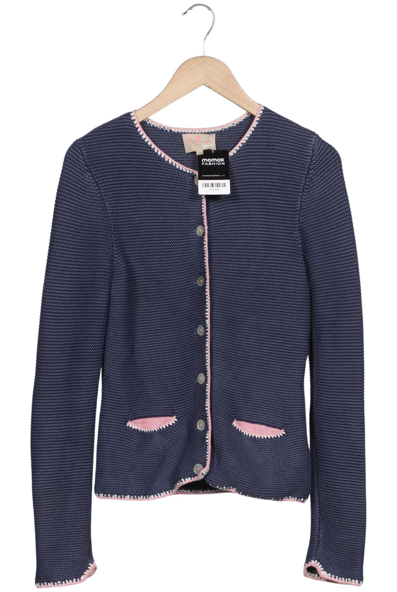 

Lieblingsstück Damen Strickjacke, marineblau, Gr. 36