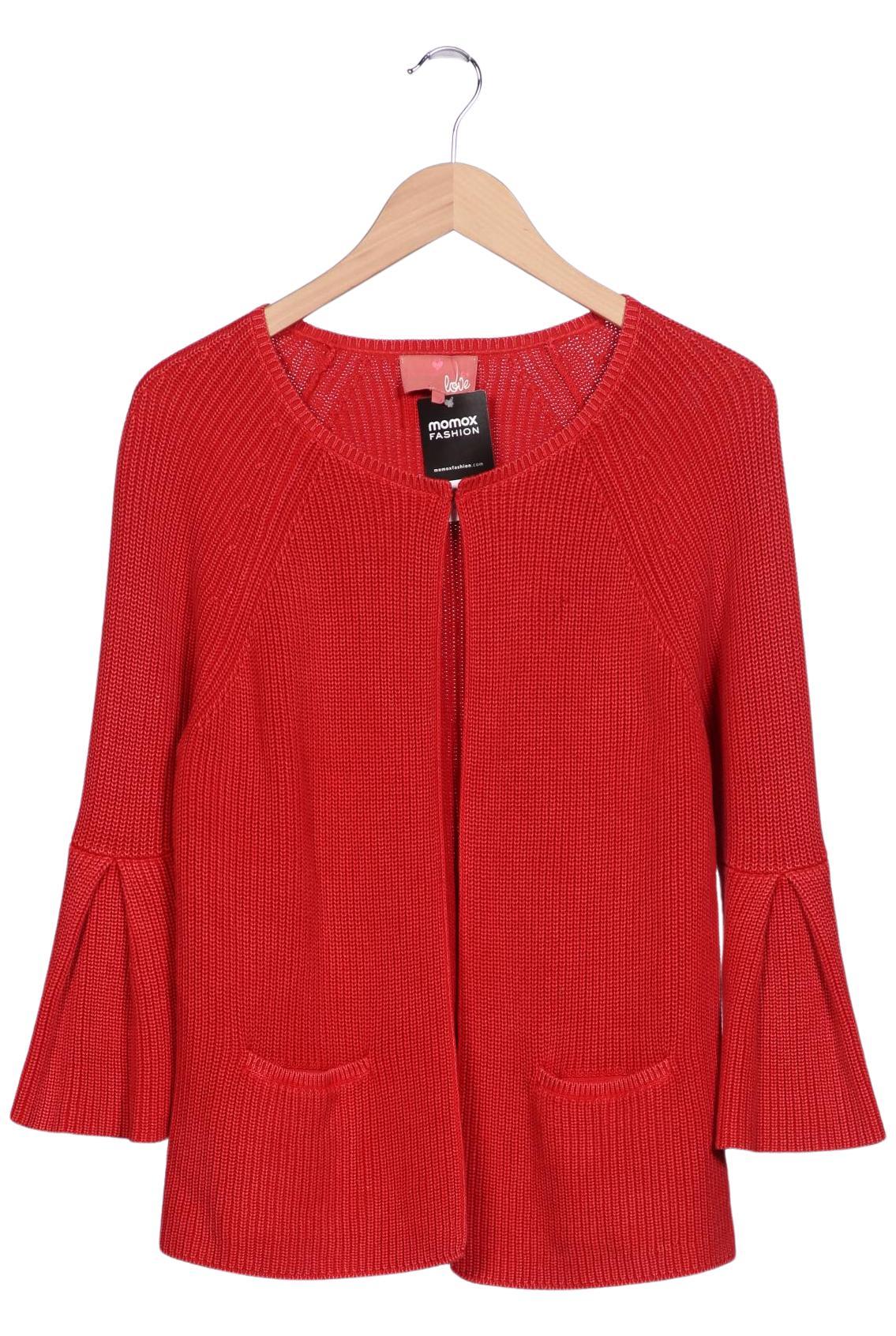 

Lieblingsstück Damen Strickjacke, rot, Gr. 36