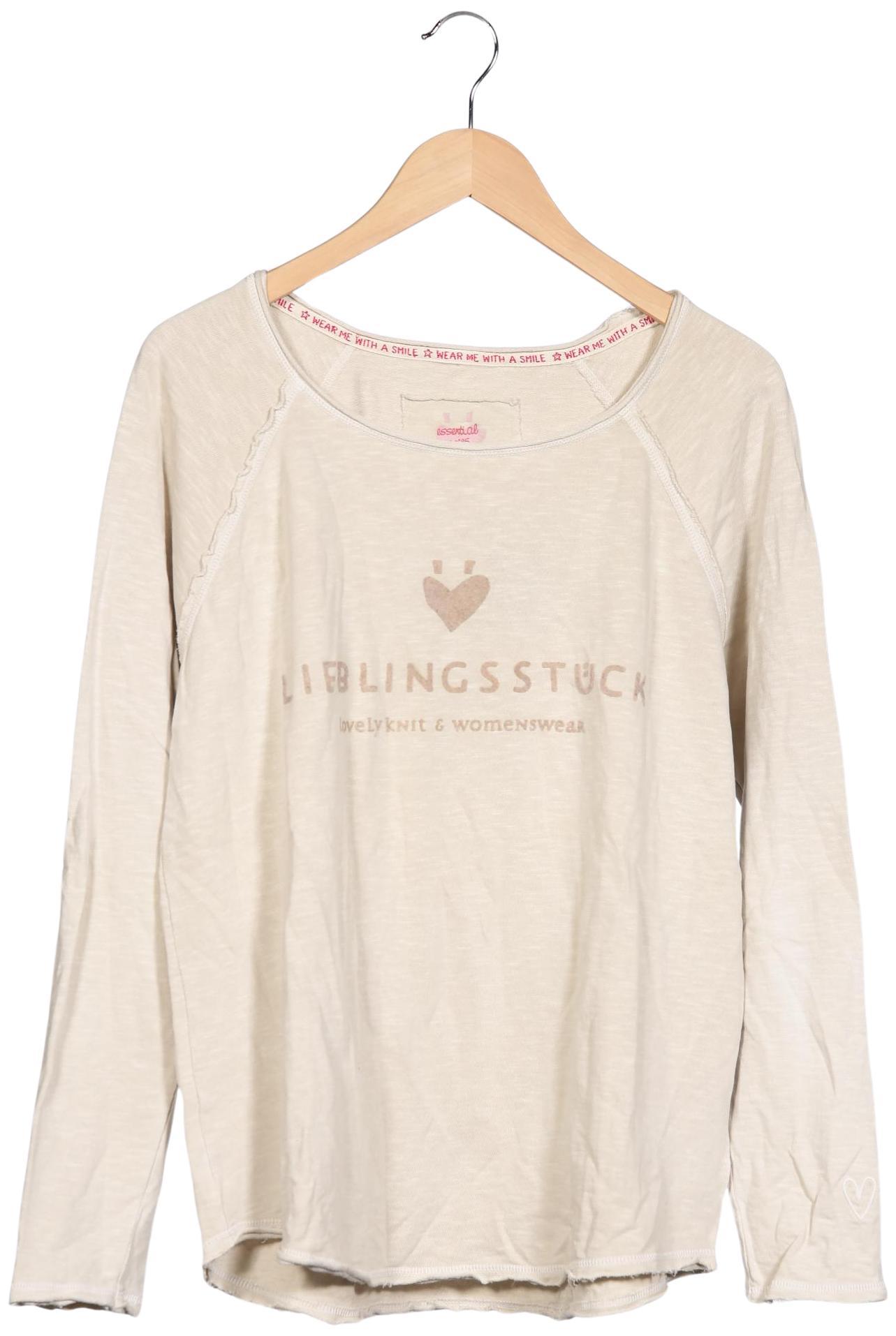 

Lieblingsstück Damen Langarmshirt, beige, Gr. 42