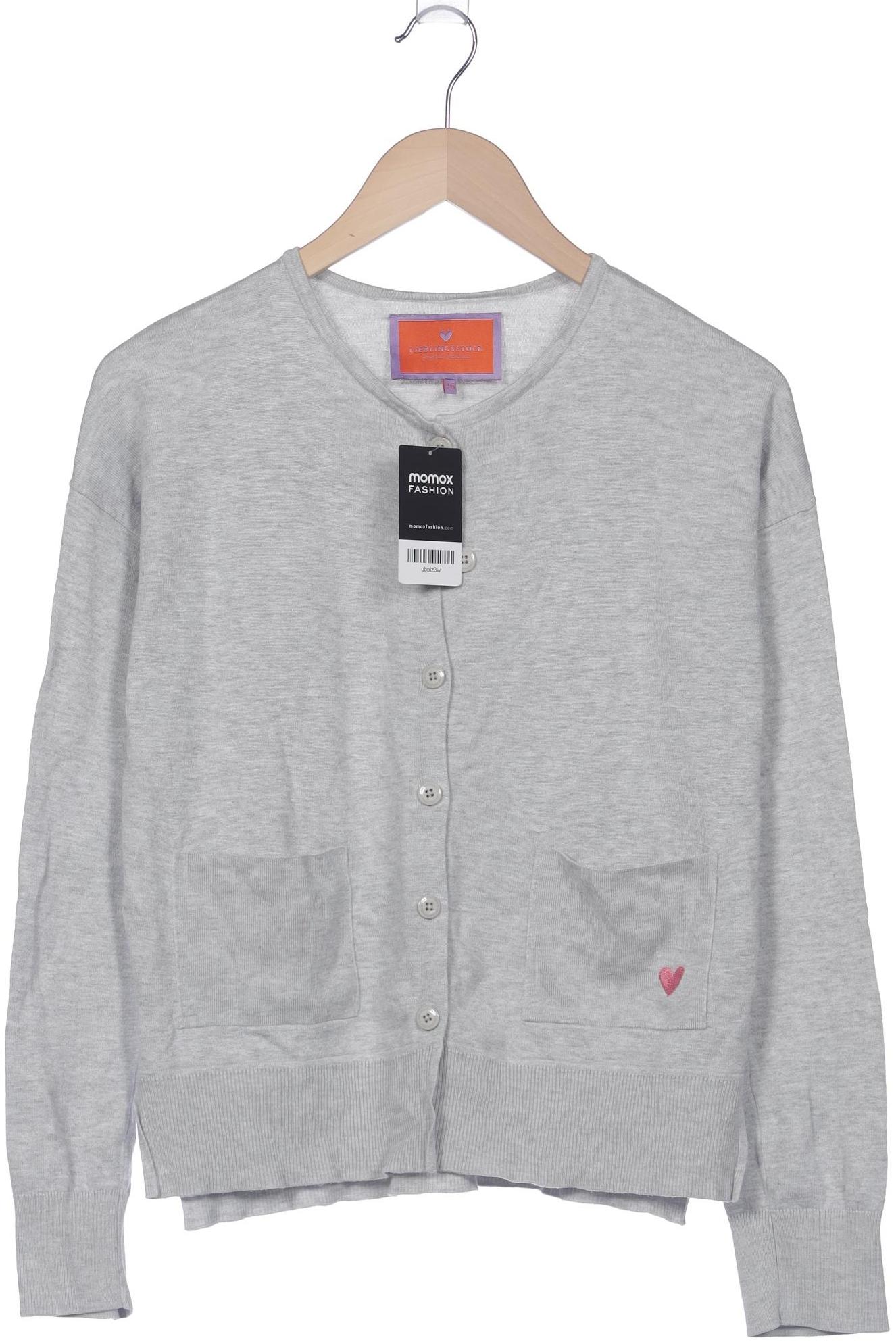 

Lieblingsstück Damen Strickjacke, grau, Gr. 36