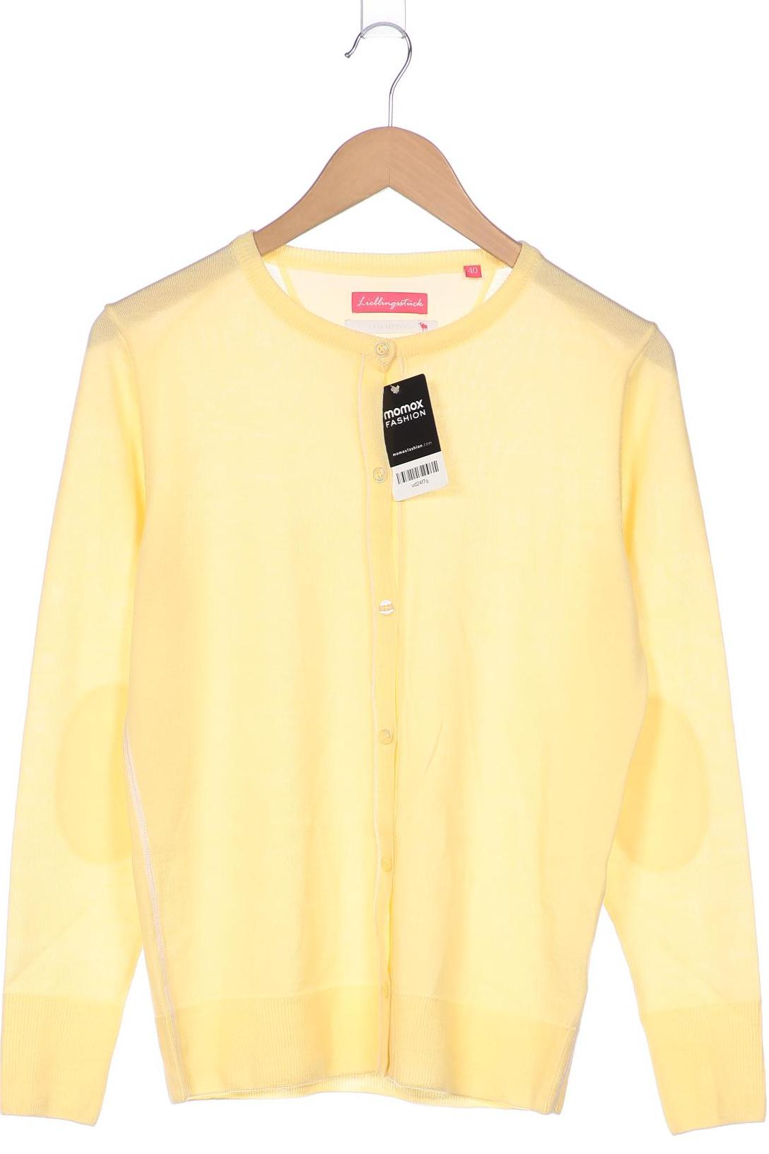 

Lieblingsstück Damen Strickjacke, gelb, Gr. 40