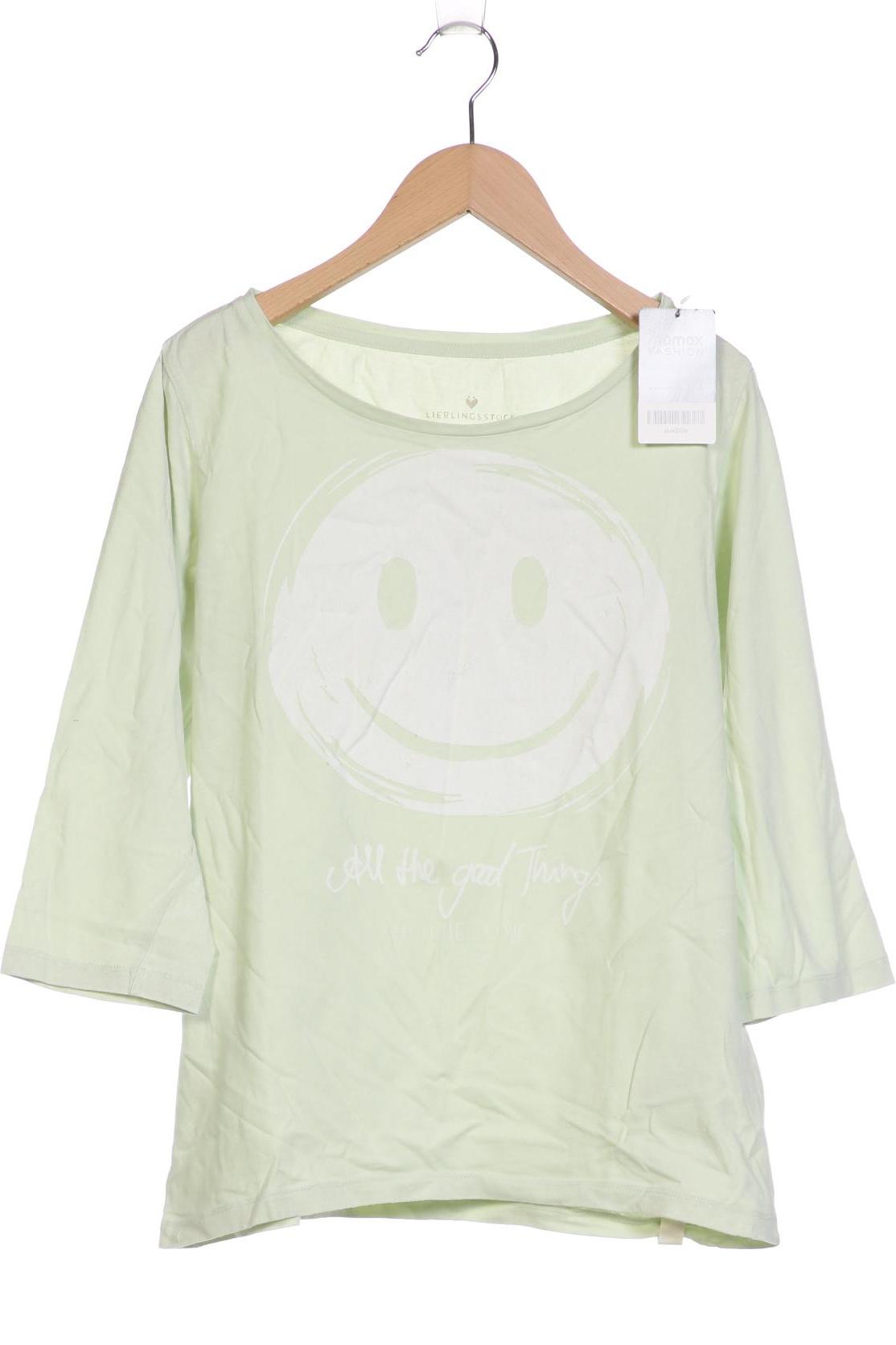 

Lieblingsstück Damen Langarmshirt, hellgrün, Gr. 36