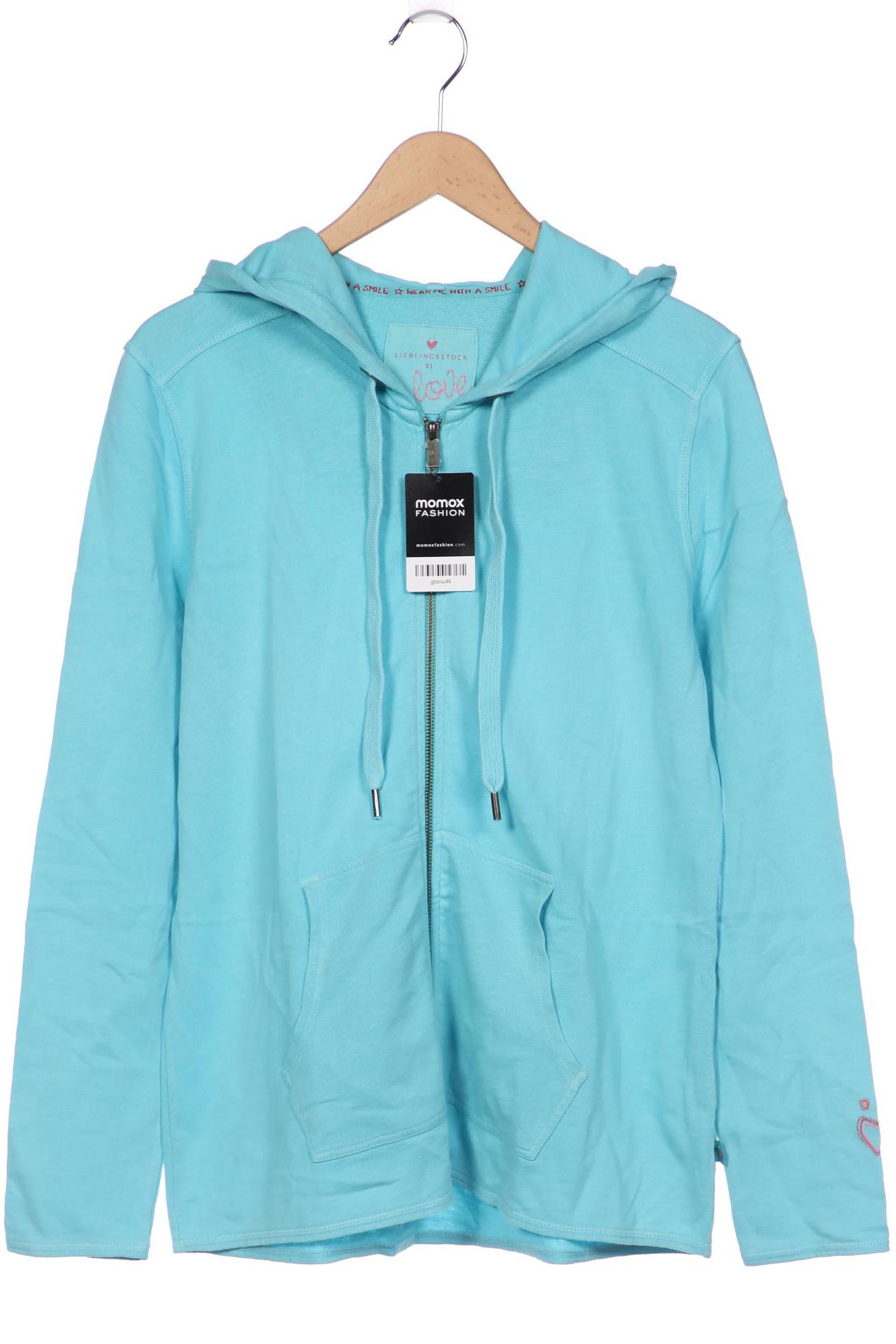 

Lieblingsstück Damen Kapuzenpullover, blau, Gr. 44