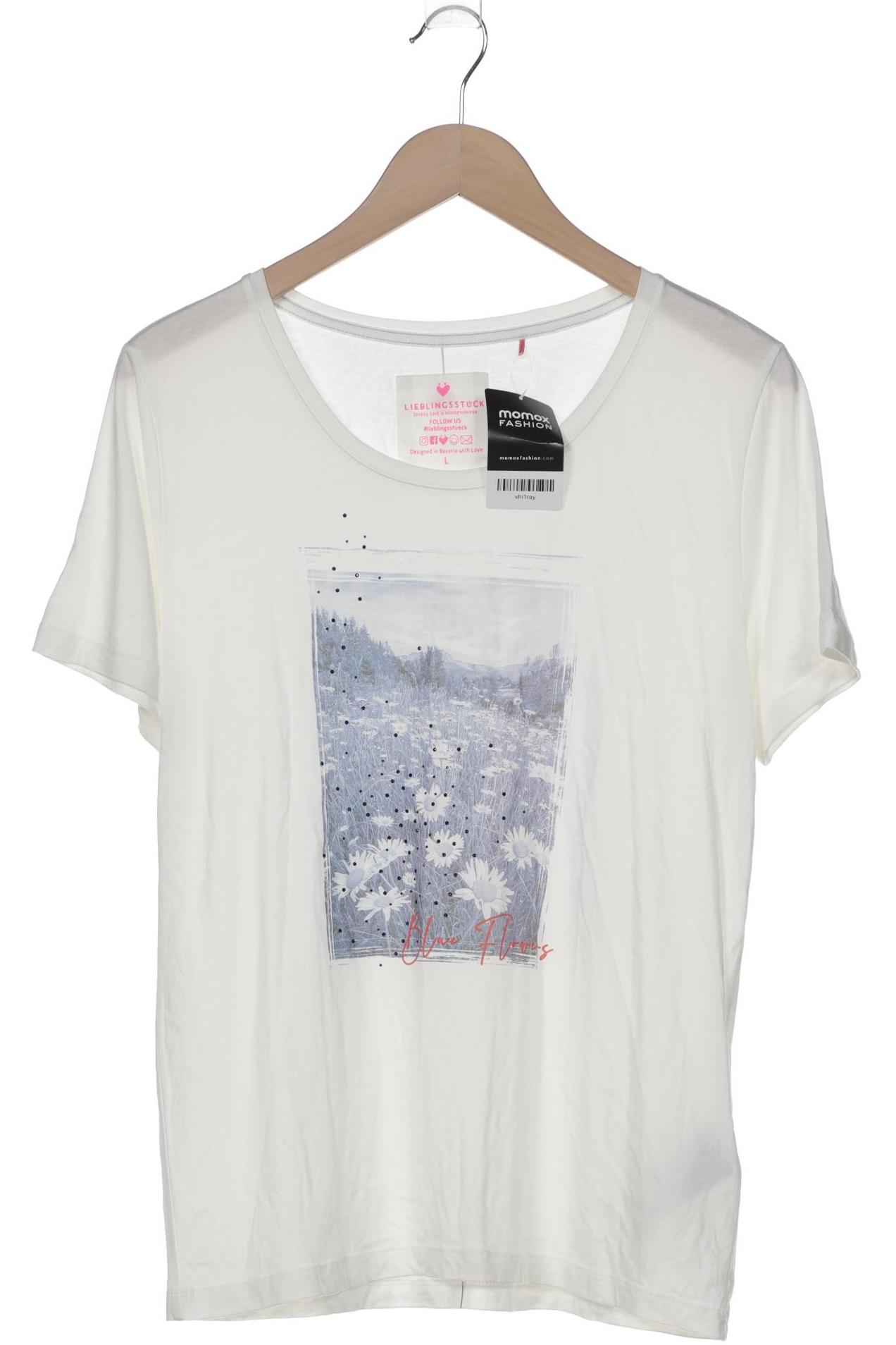 

Lieblingsstück Damen T-Shirt, cremeweiß, Gr. 42