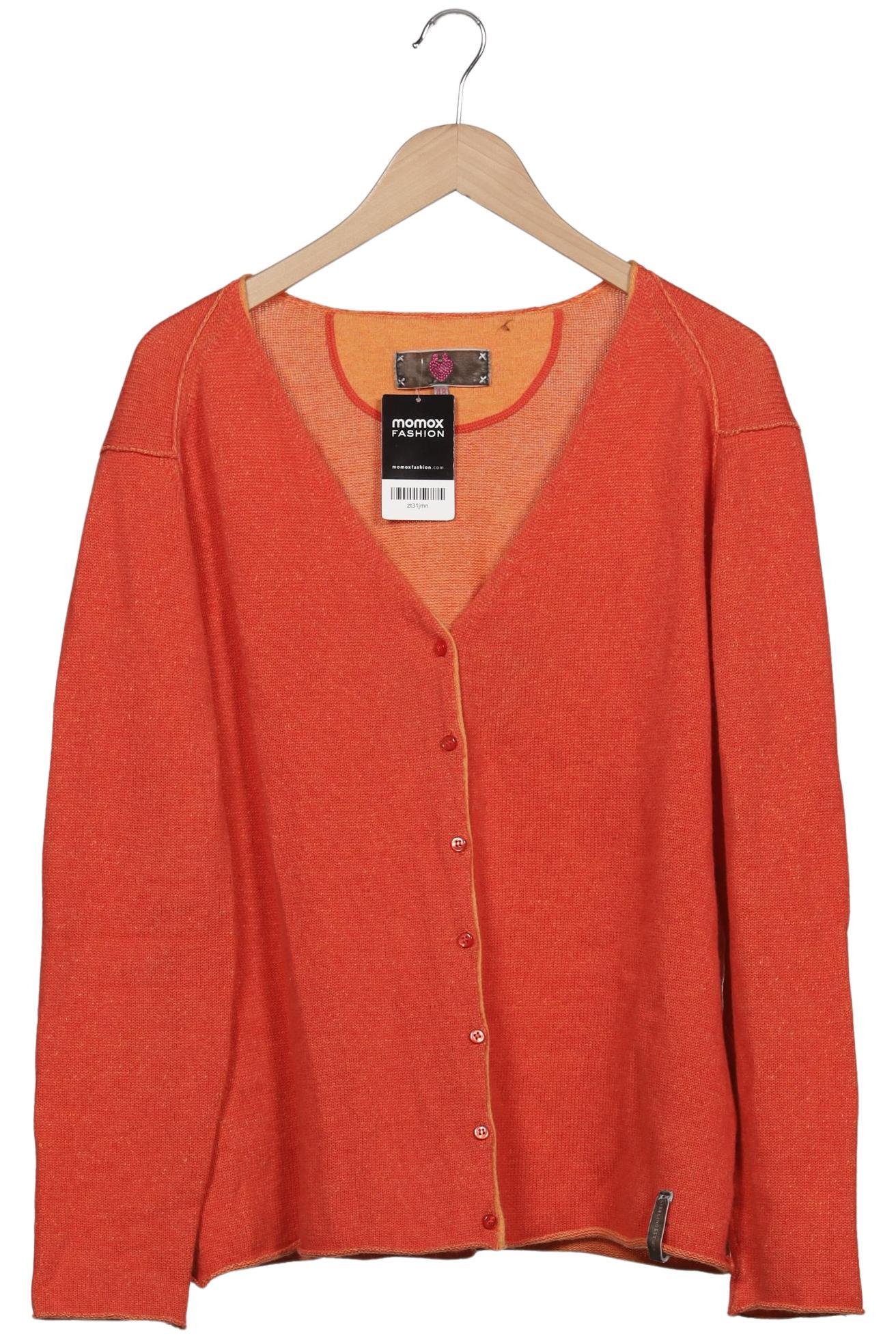 

Lieblingsstück Damen Strickjacke, orange, Gr. 48