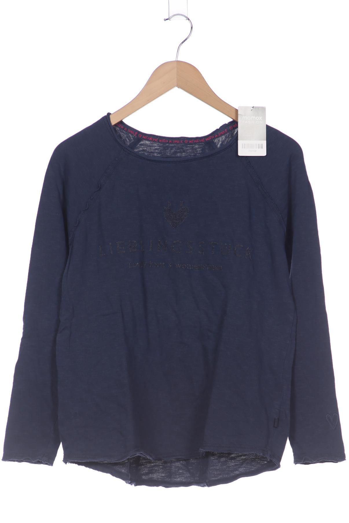 

Lieblingsstück Damen Langarmshirt, marineblau, Gr. 38