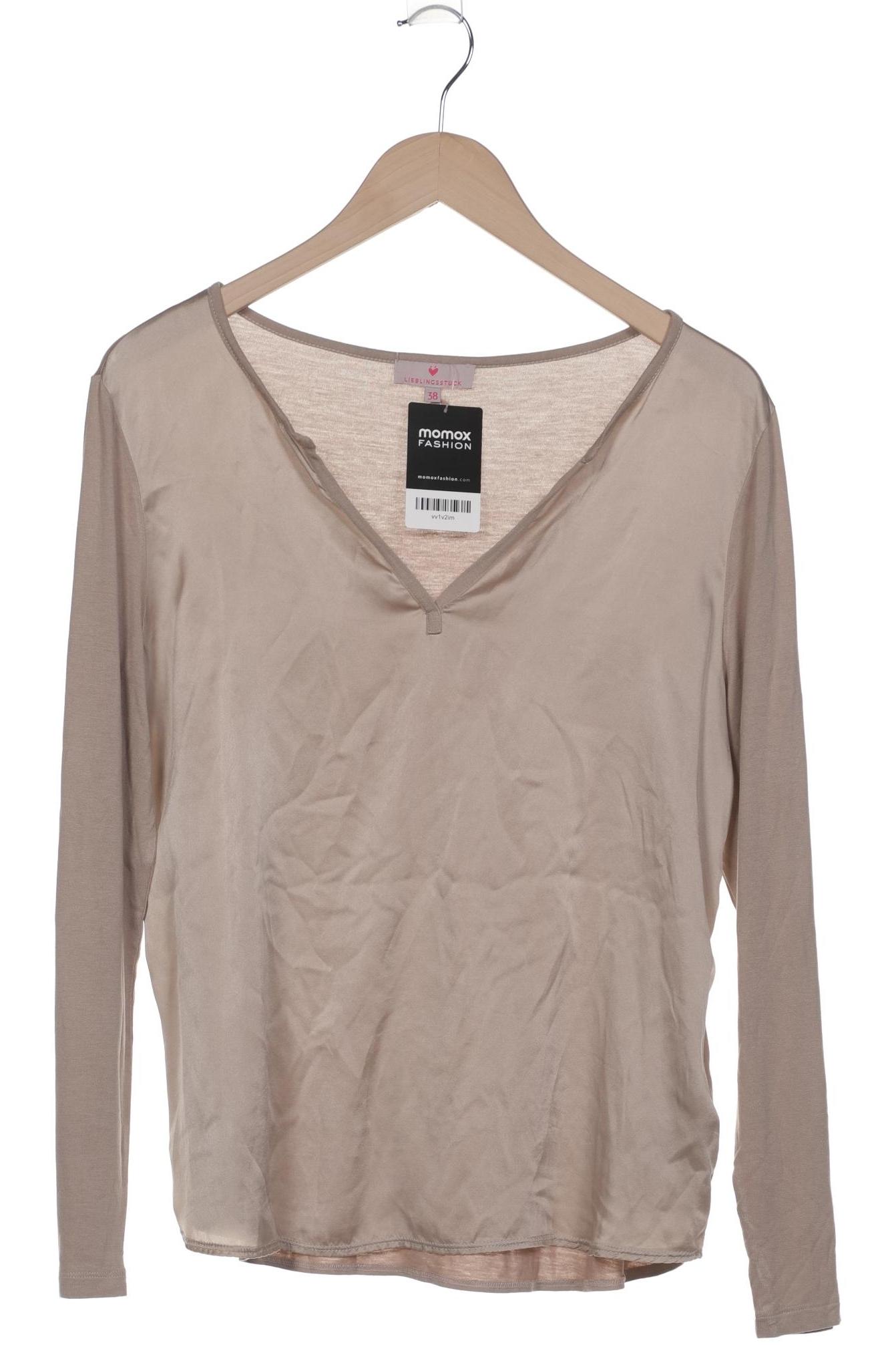 

Lieblingsstück Damen Langarmshirt, beige, Gr. 38