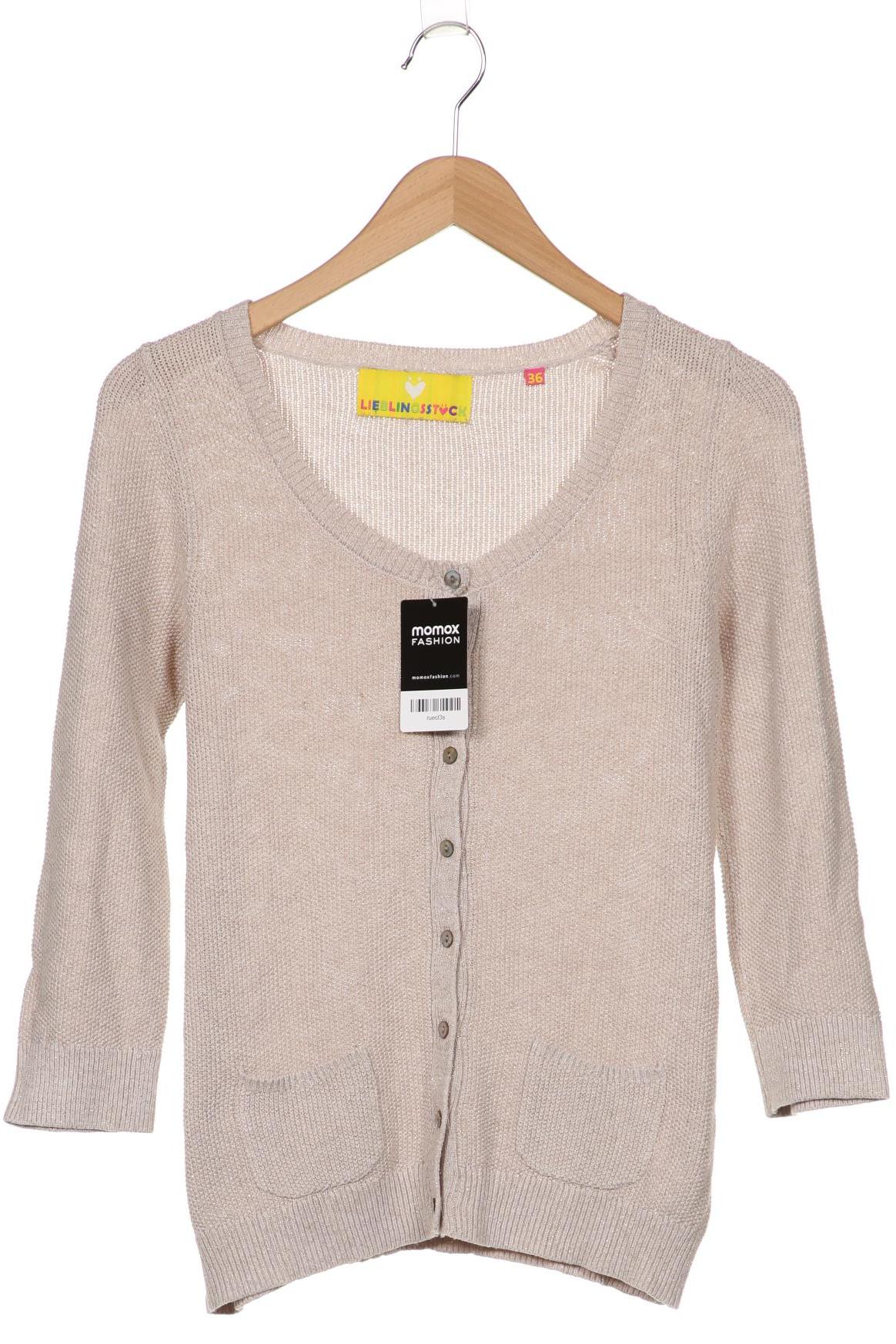 

Lieblingsstück Damen Strickjacke, beige, Gr. 36