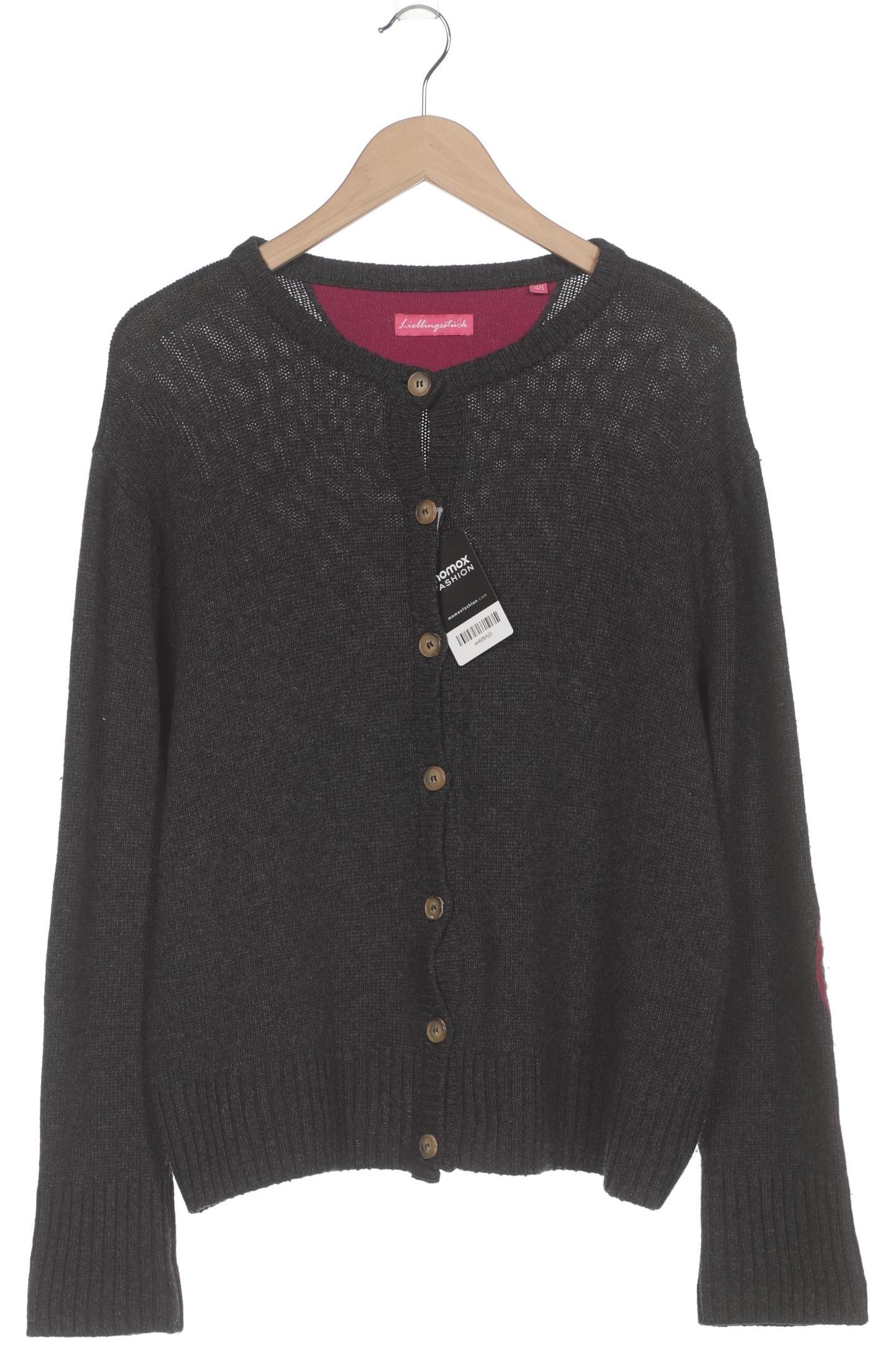 

Lieblingsstück Damen Strickjacke, grau, Gr. 48