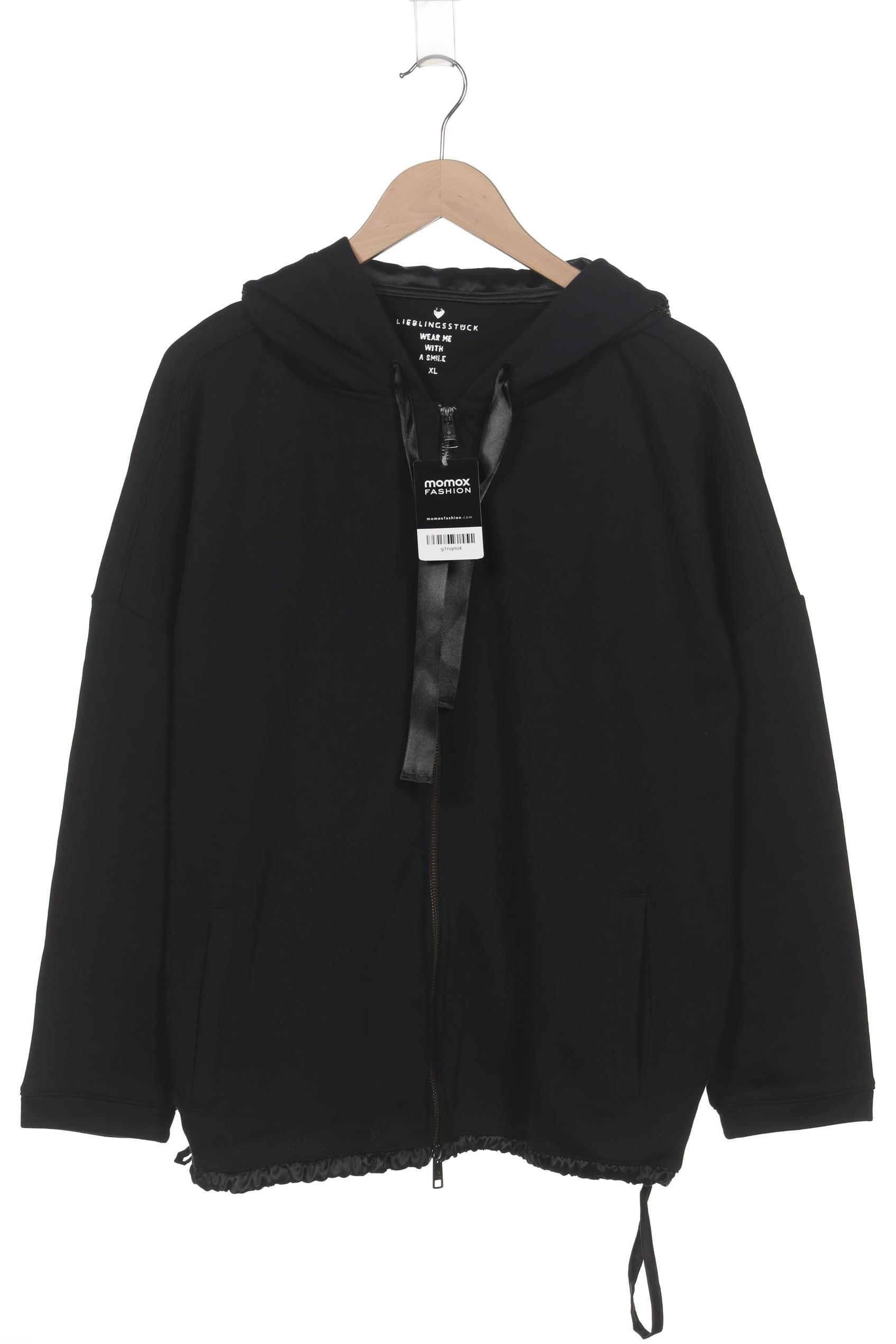 Thumbnail - Lieblingsstück Damen Kapuzenpullover, schwarz, Gr. 44