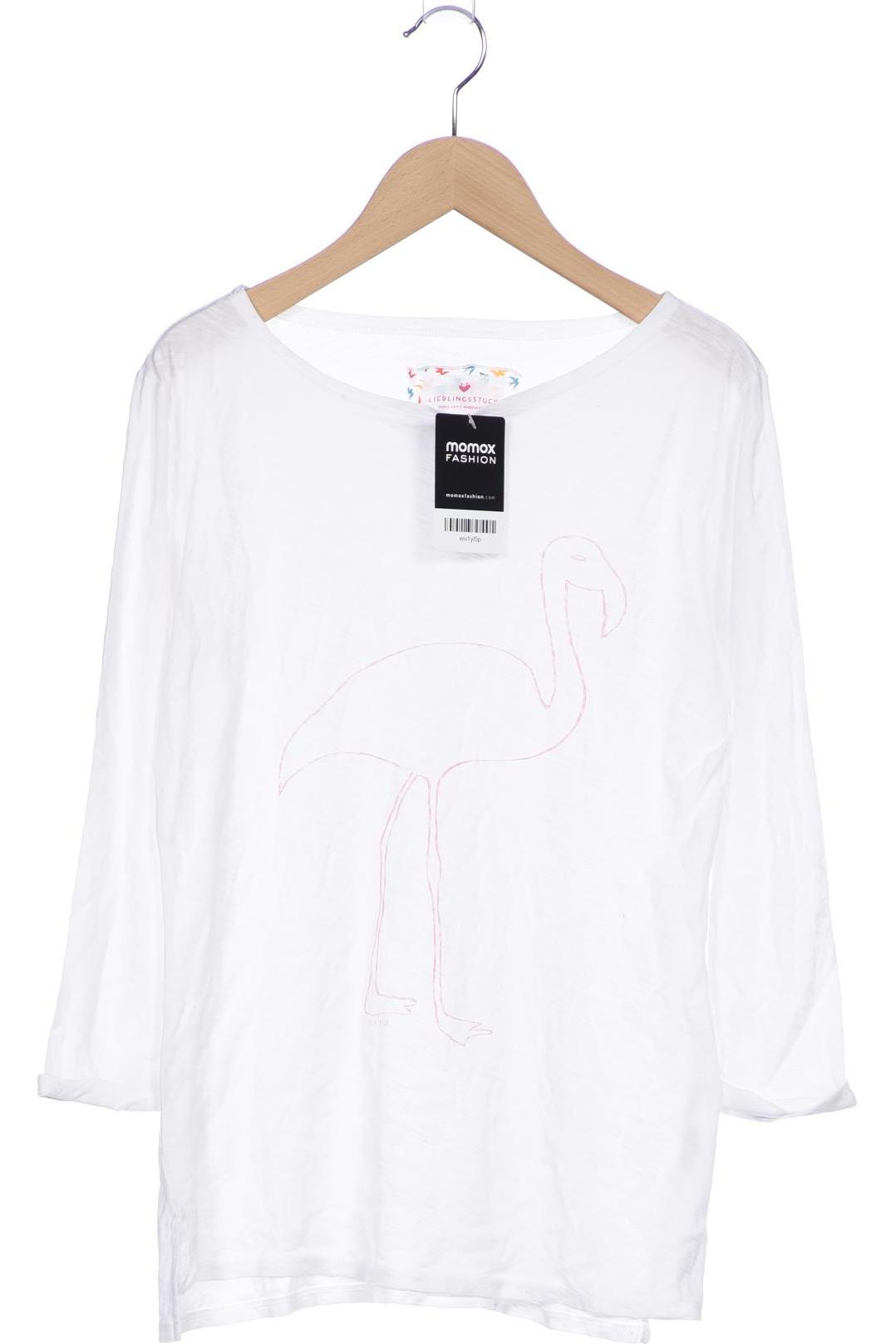 

Lieblingsstück Damen Langarmshirt, weiß, Gr. 34