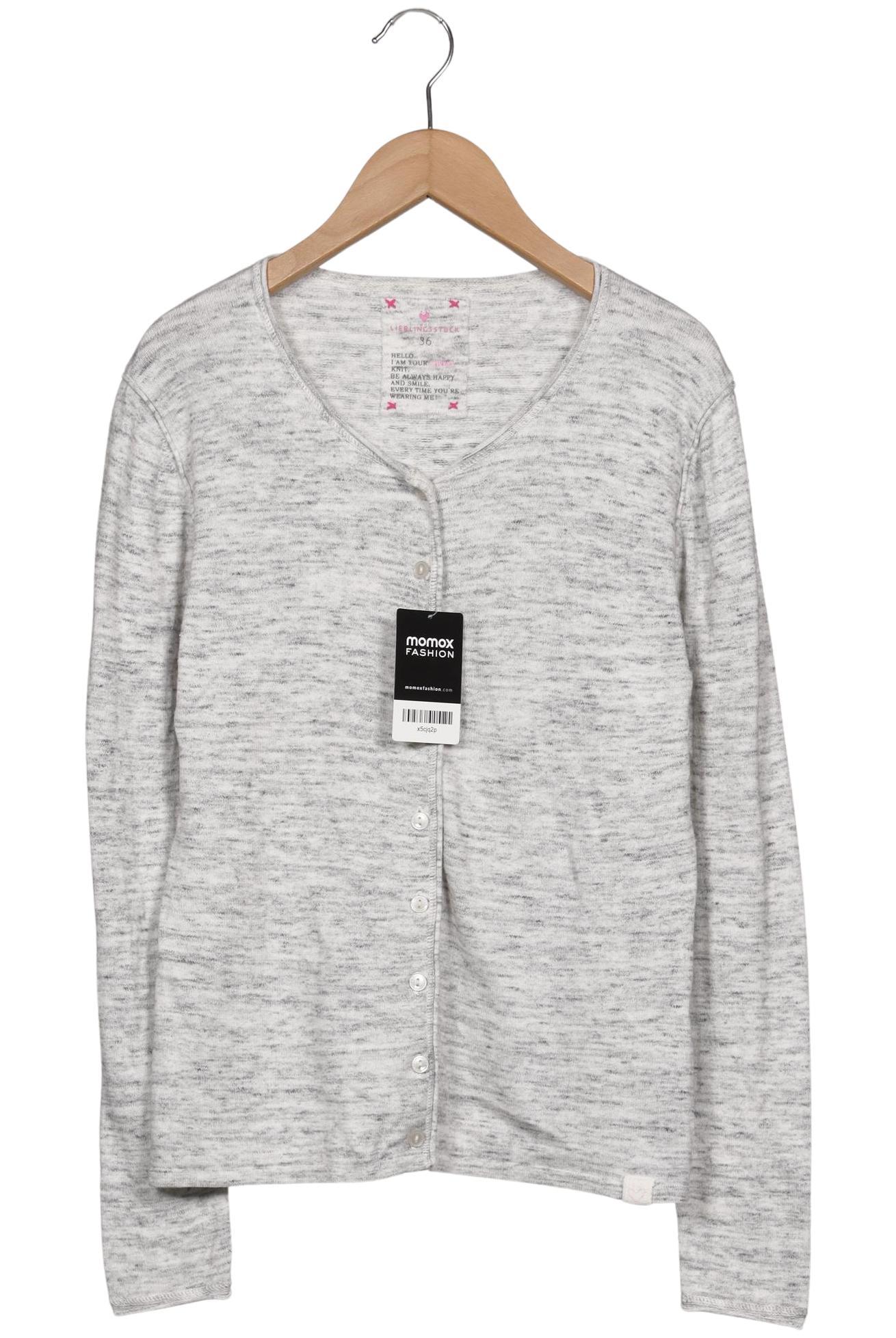 

Lieblingsstück Damen Strickjacke, grau, Gr. 36