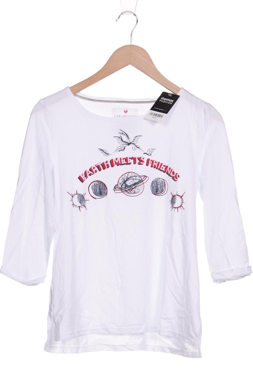 

Lieblingsstück Damen Langarmshirt, weiß, Gr. 38