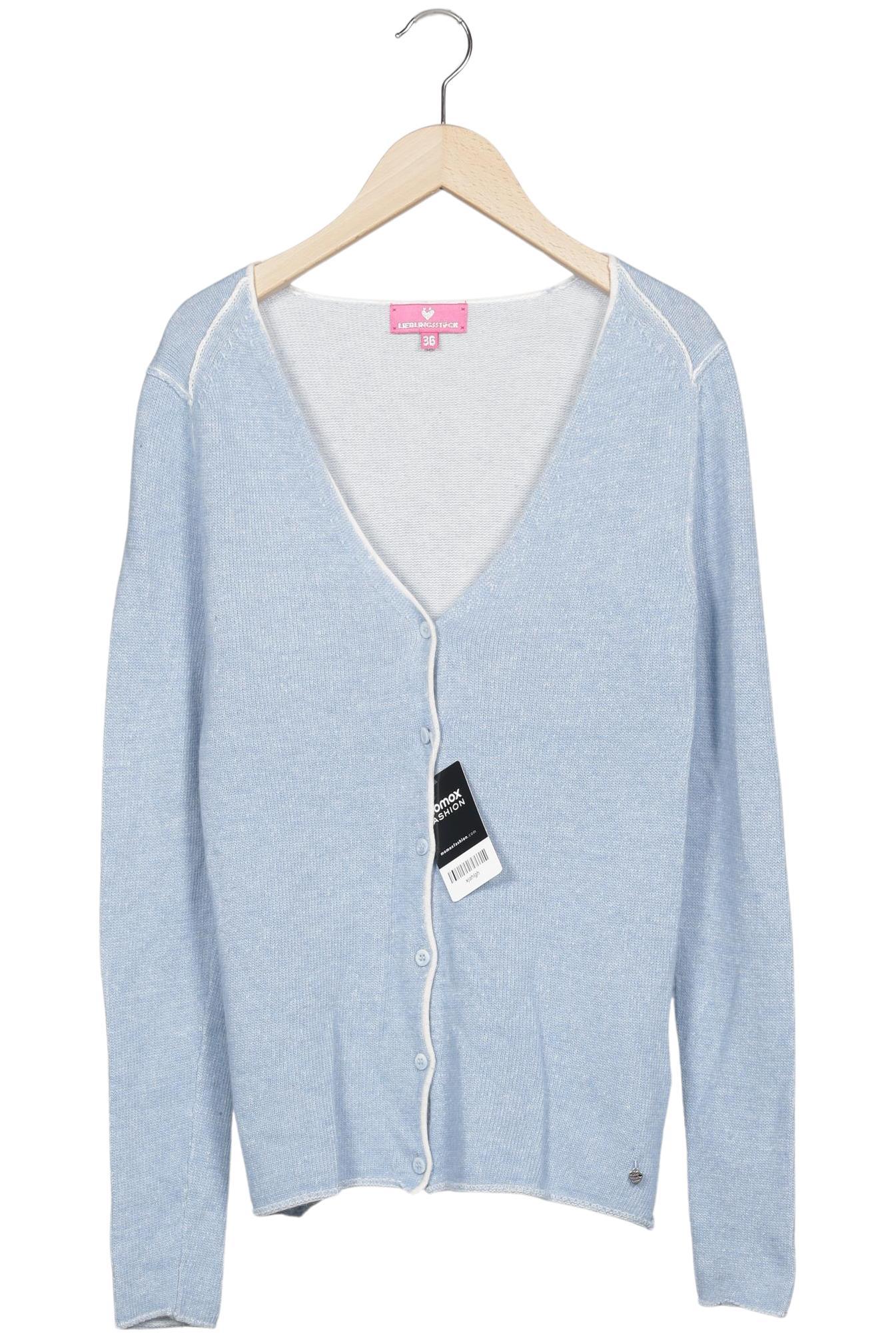 

Lieblingsstück Damen Strickjacke, hellblau, Gr. 36