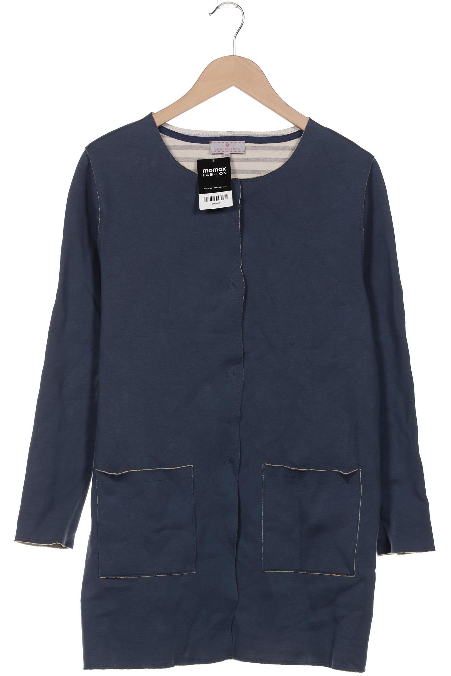 

Lieblingsstück Damen Strickjacke, blau, Gr. 44