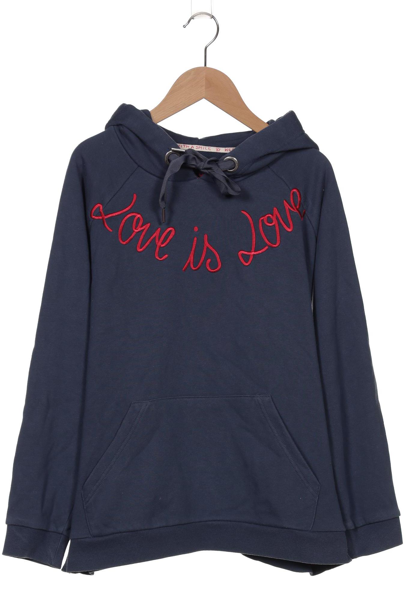 

Lieblingsstück Damen Kapuzenpullover, marineblau, Gr. 36