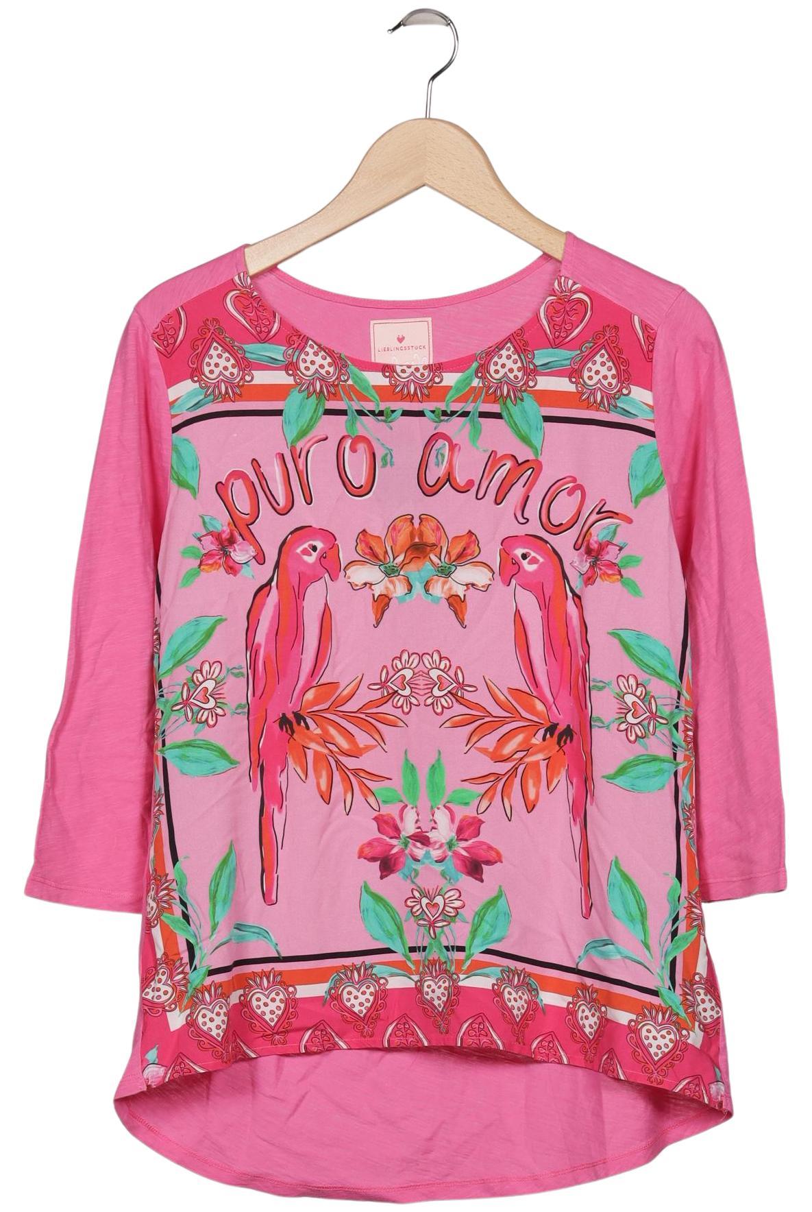 

Lieblingsstück Damen Langarmshirt, pink, Gr. 36