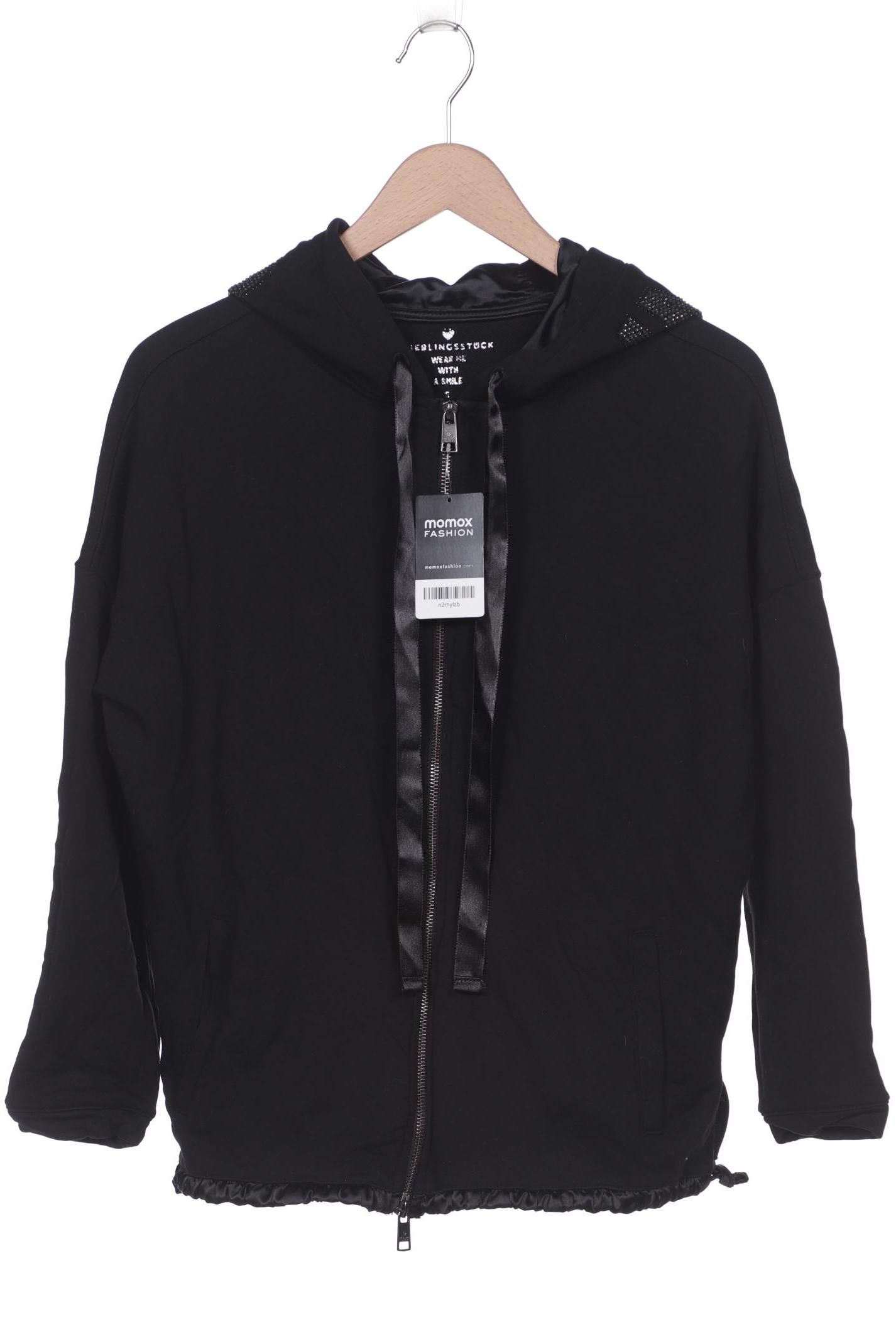 

Lieblingsstück Damen Kapuzenpullover, schwarz, Gr. 36