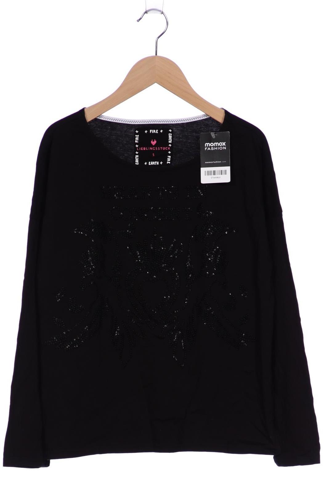 

Lieblingsstück Damen Langarmshirt, schwarz, Gr. 36