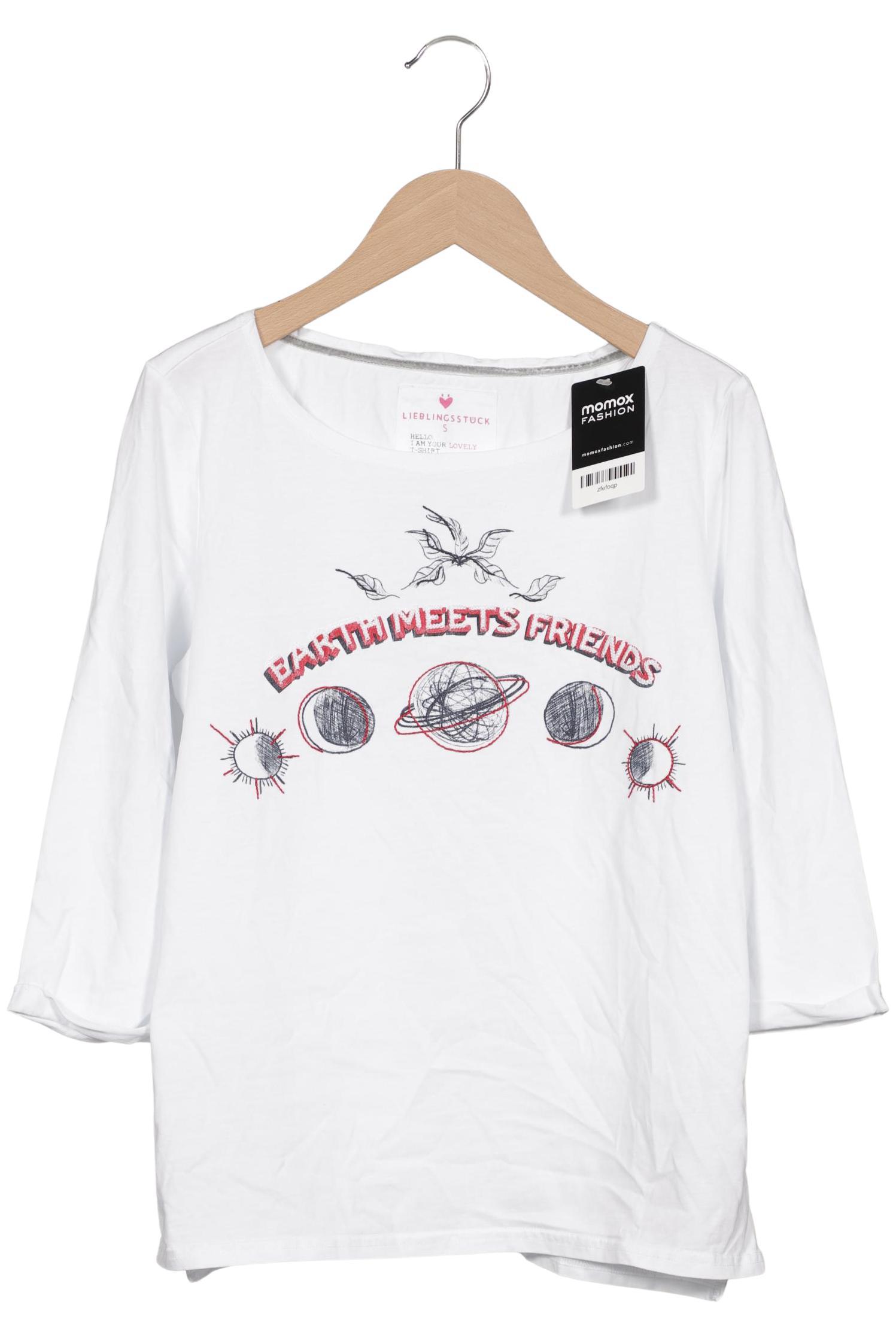 

Lieblingsstück Damen Langarmshirt, weiß, Gr. 36