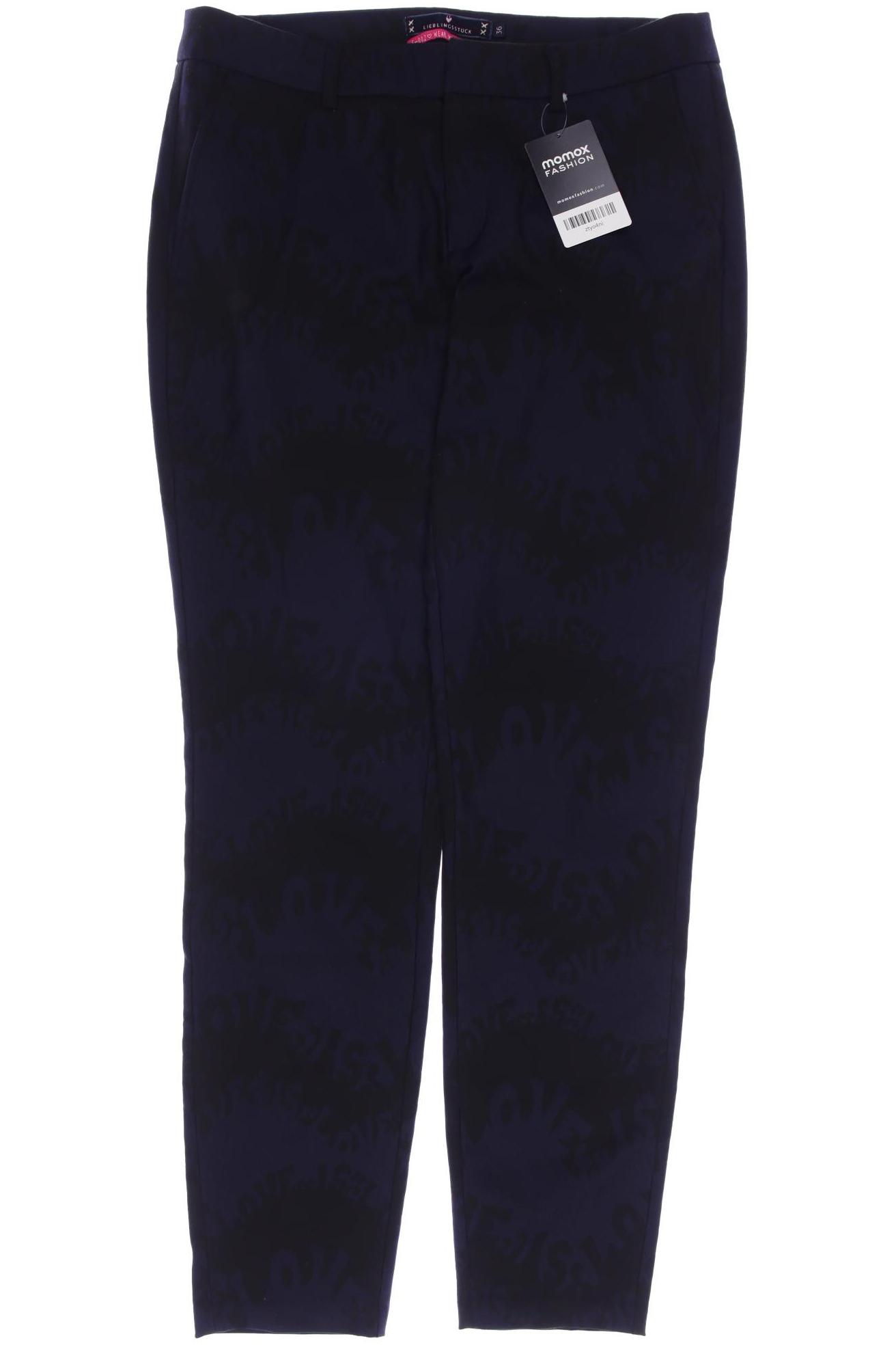 

Lieblingsstück Damen Stoffhose, marineblau, Gr. 36